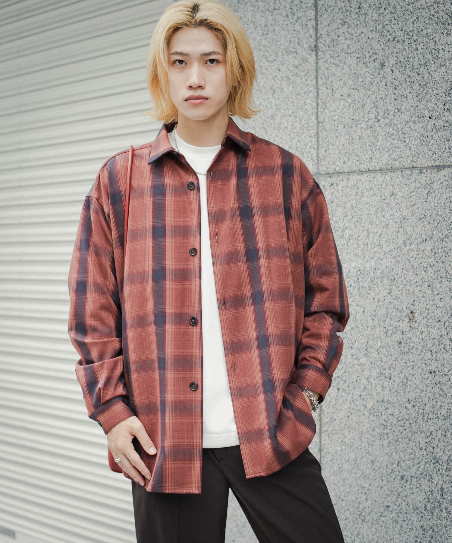 身長：176cm サイズ：L