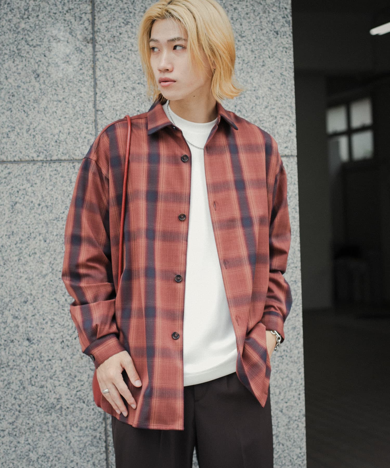 身長：176cm サイズ：L