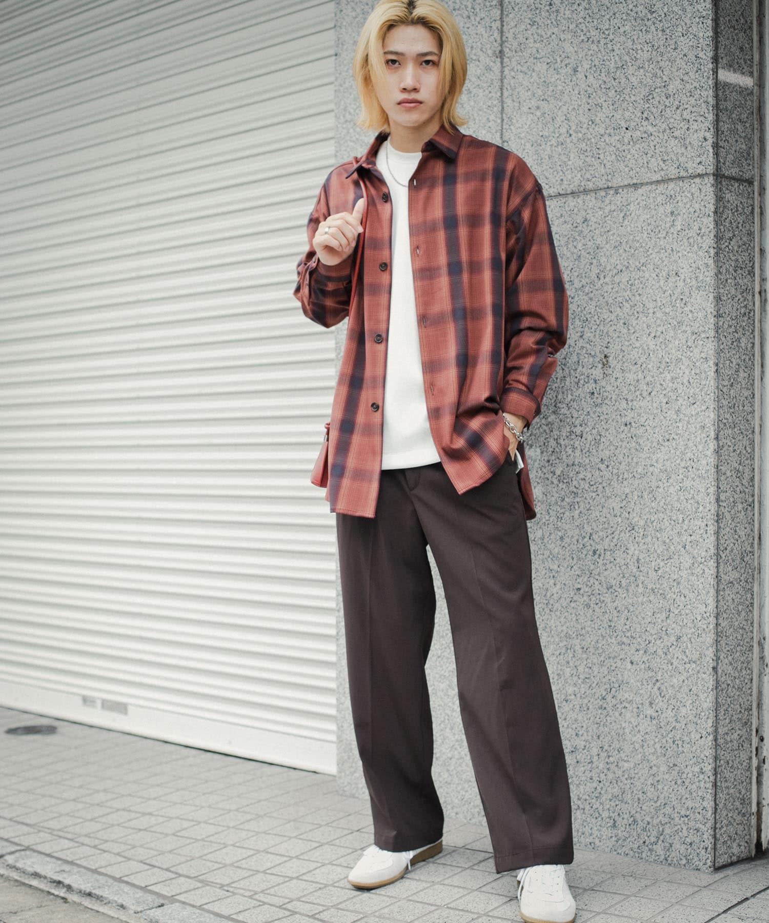 身長：176cm サイズ：L