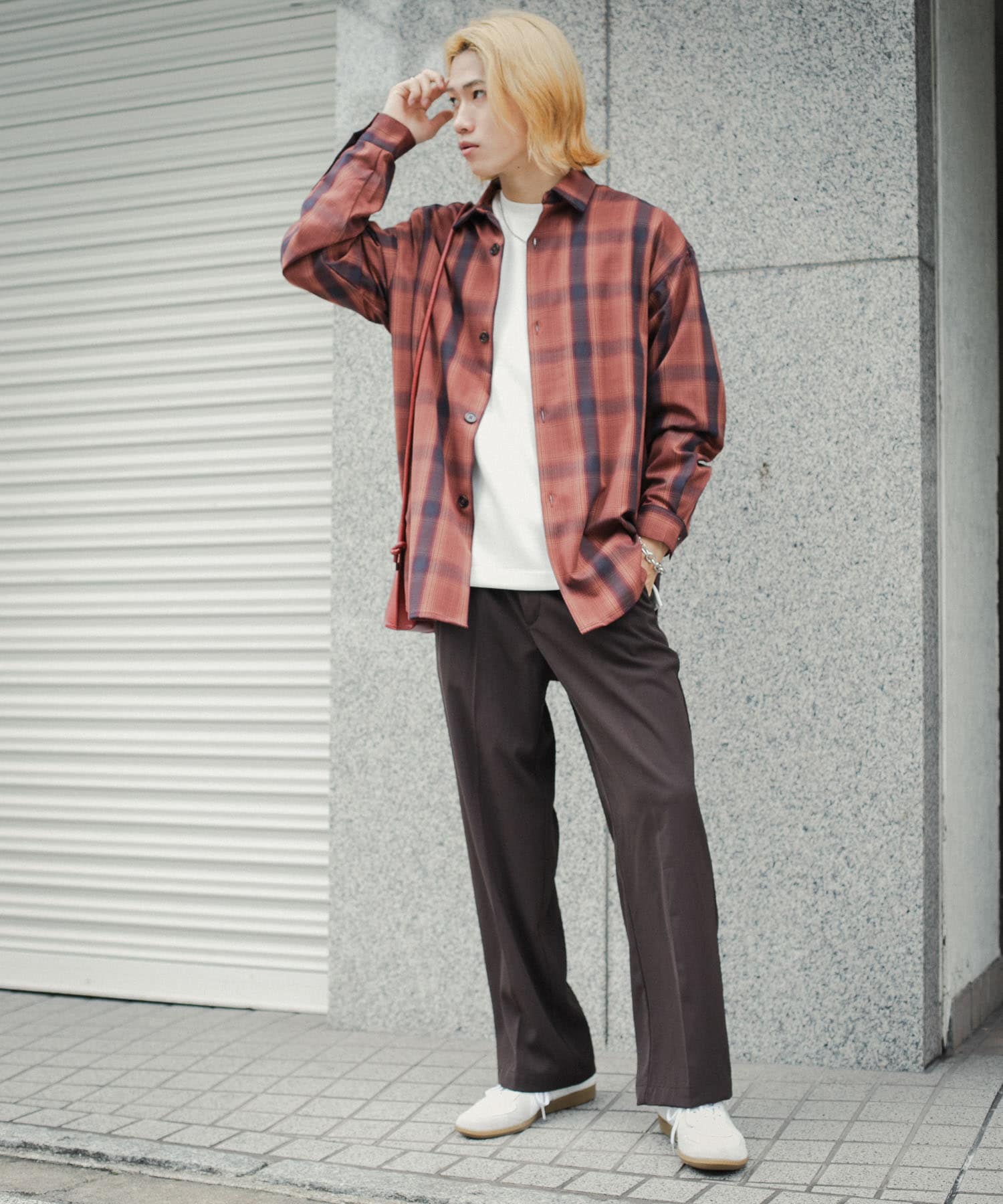 身長：176cm サイズ：L