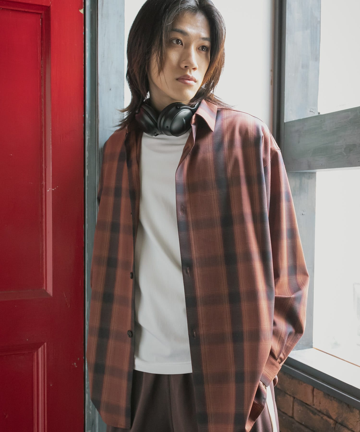 身長：176cm サイズ：L
