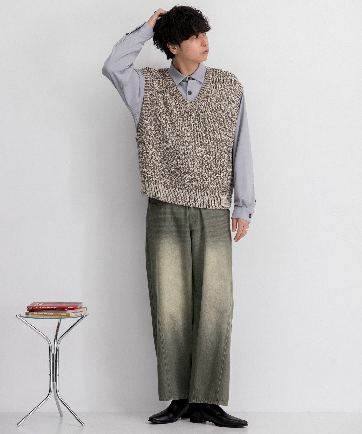 身長：181cm サイズ：L
