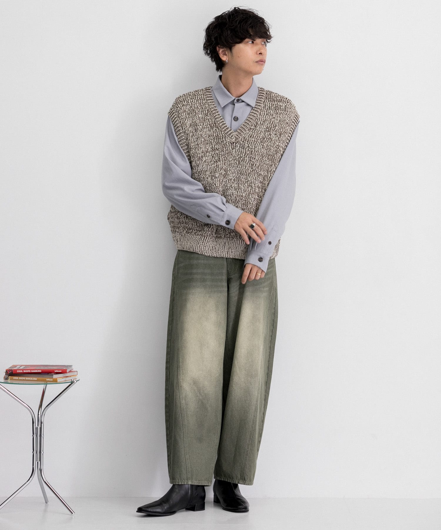 身長：181cm サイズ：L