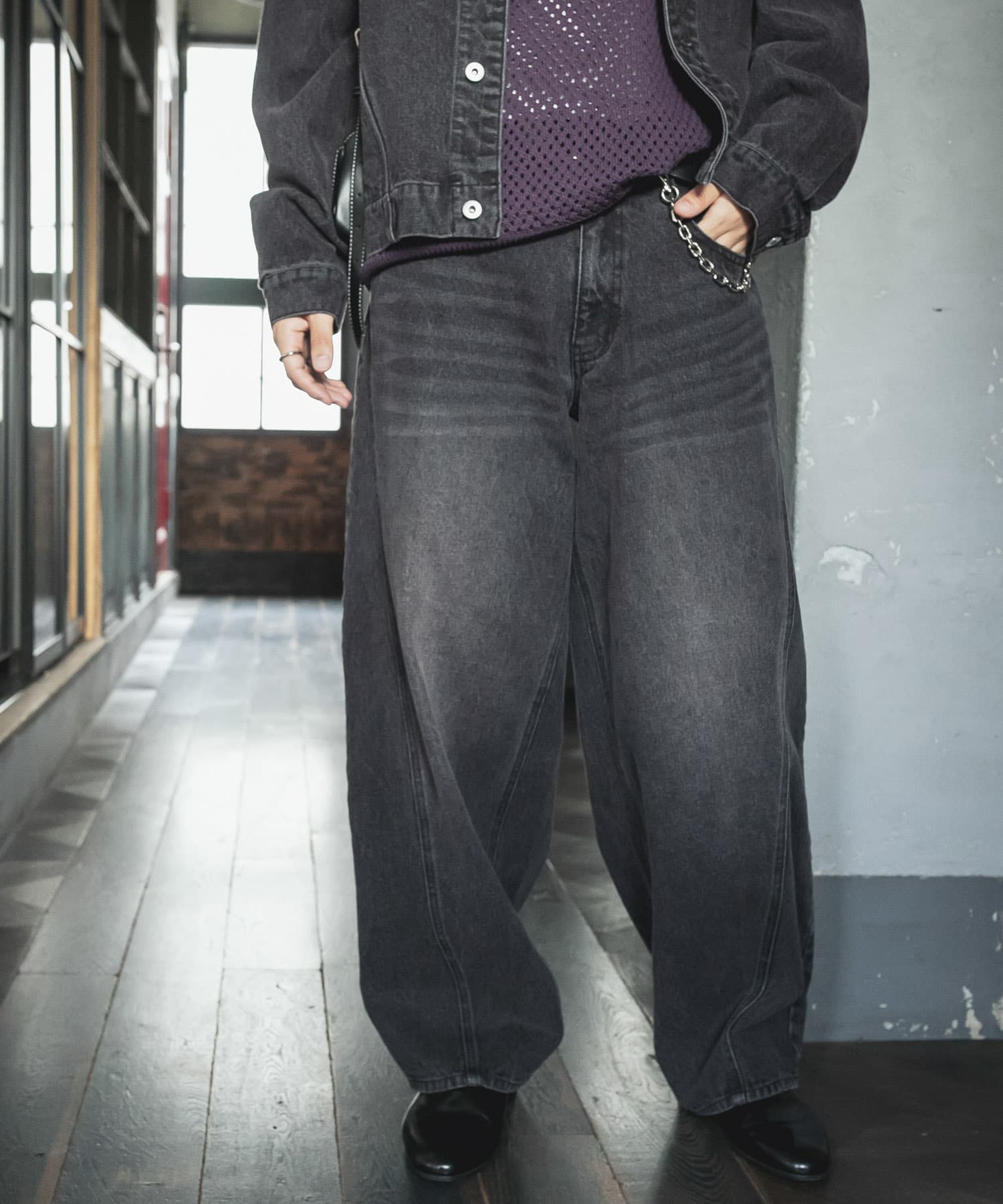 身長：176cm サイズ：L