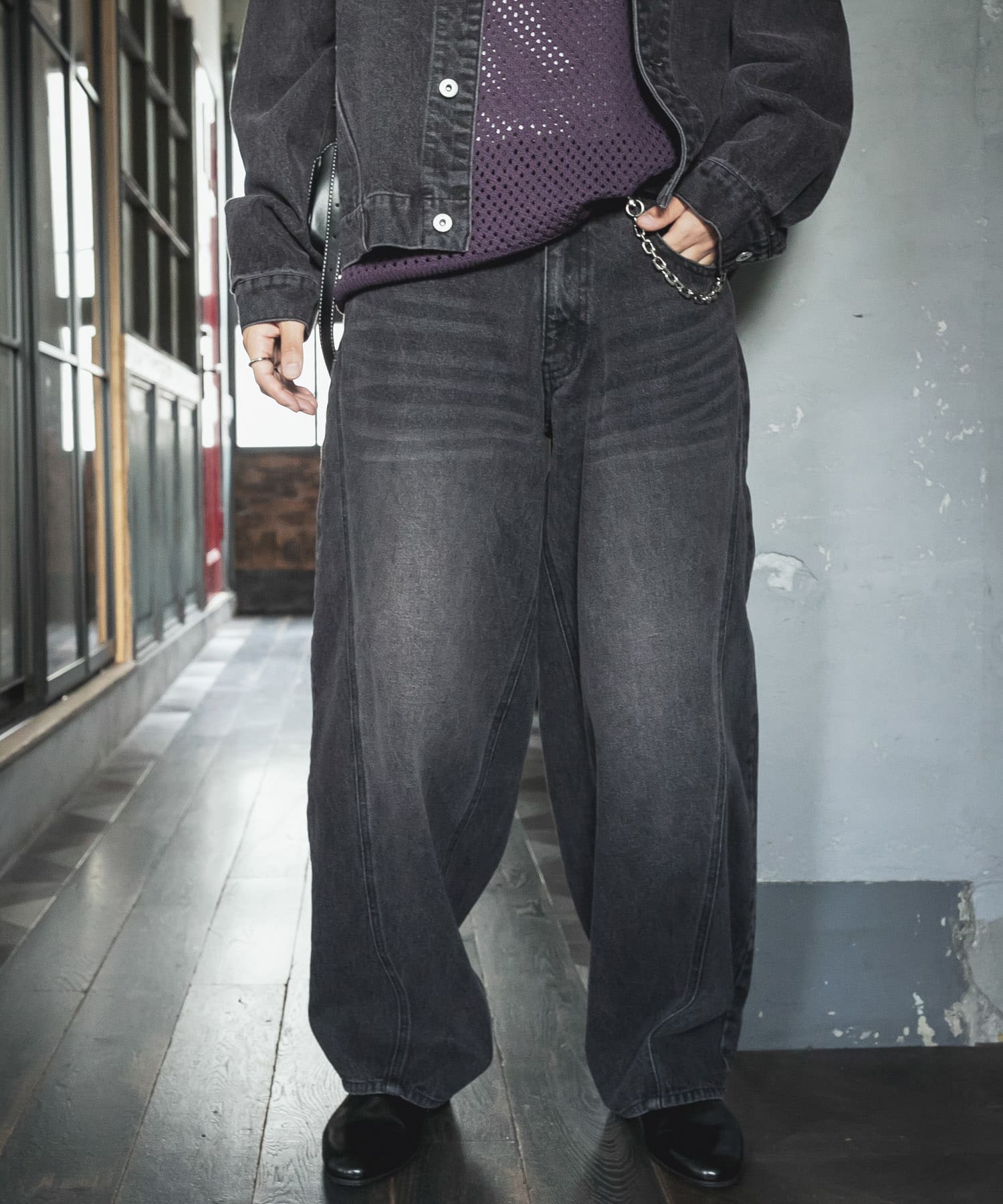 身長：176cm サイズ：L