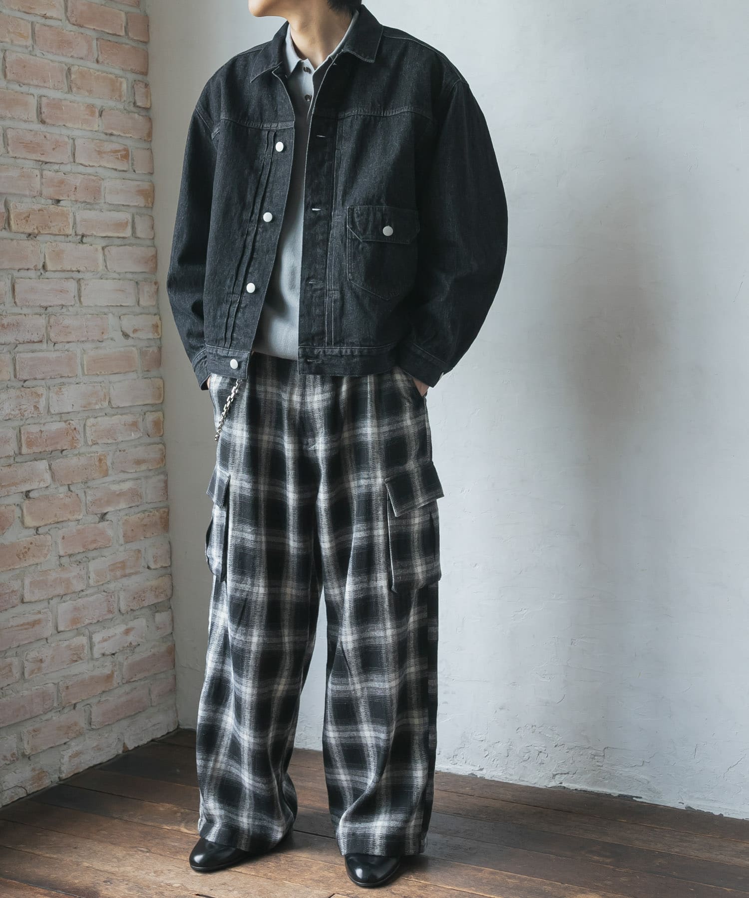 身長：176cm サイズ：L