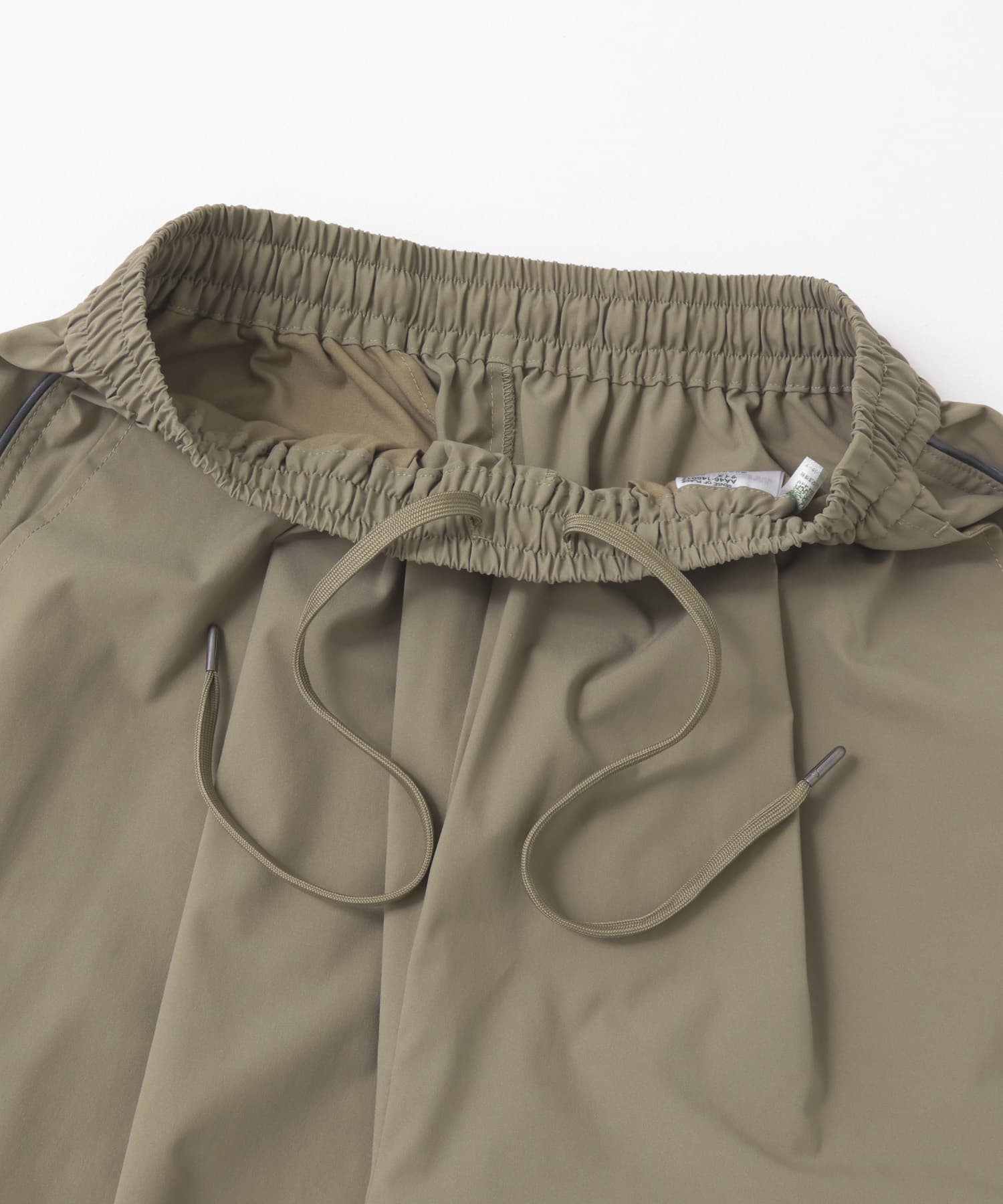 『セットアップ対応』パイピングトラックパンツ BEIGE M