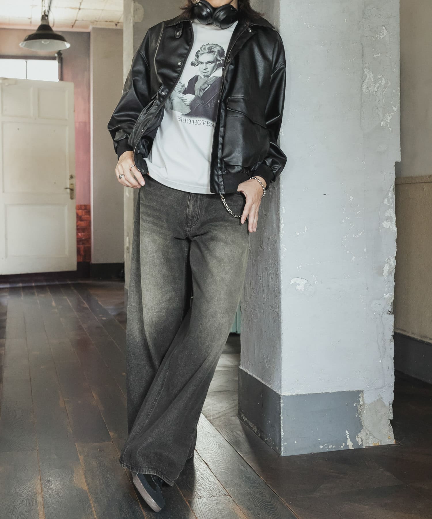 身長：176cm サイズ：L