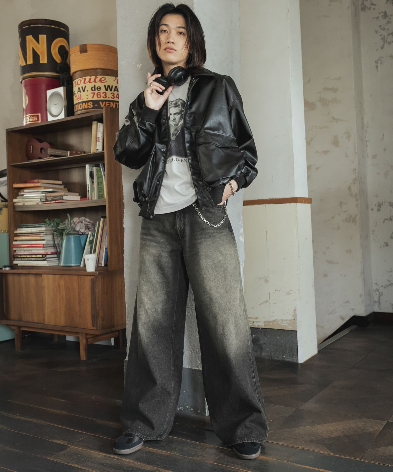 身長：176cm サイズ：L
