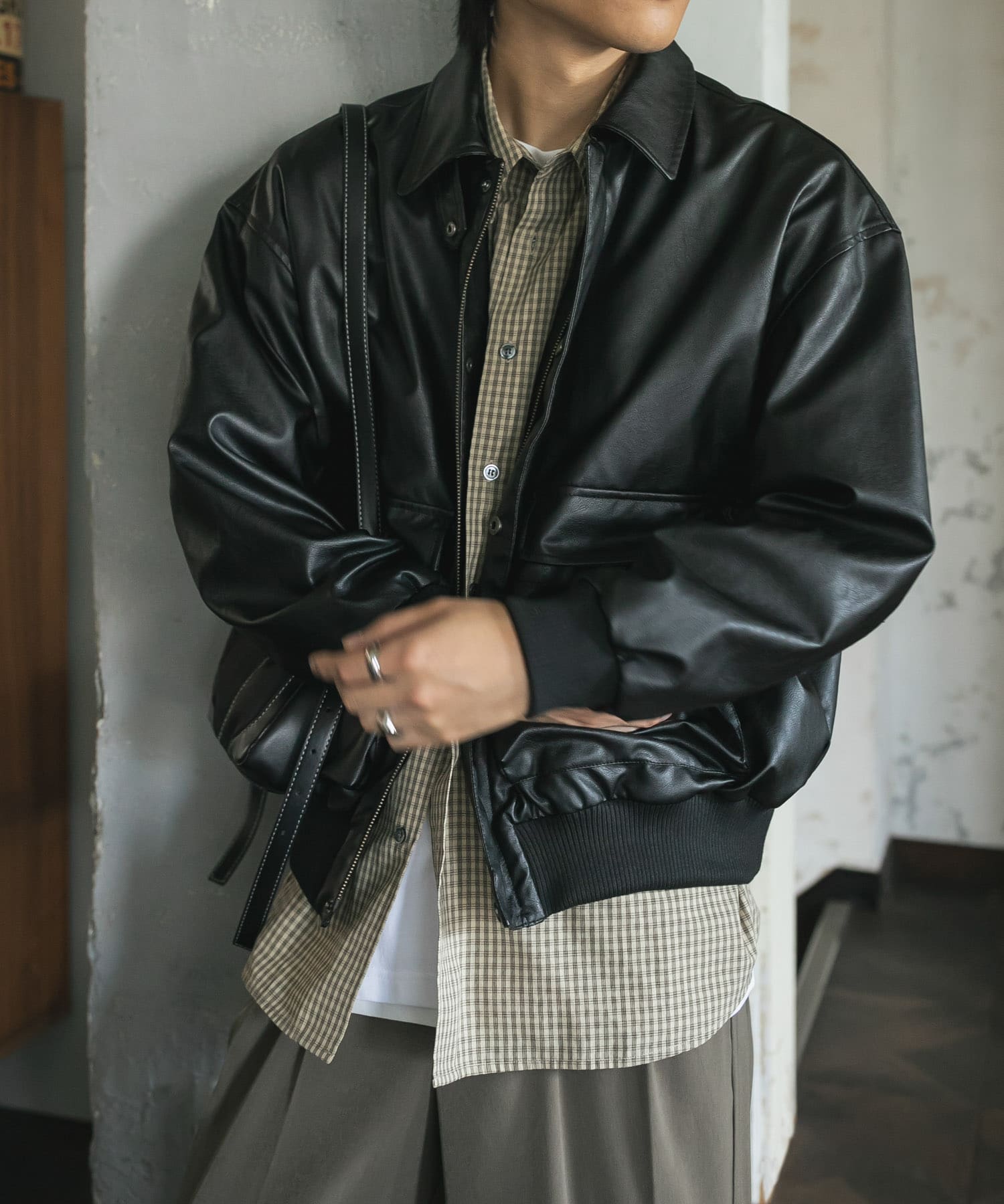 身長：176cm サイズ：L