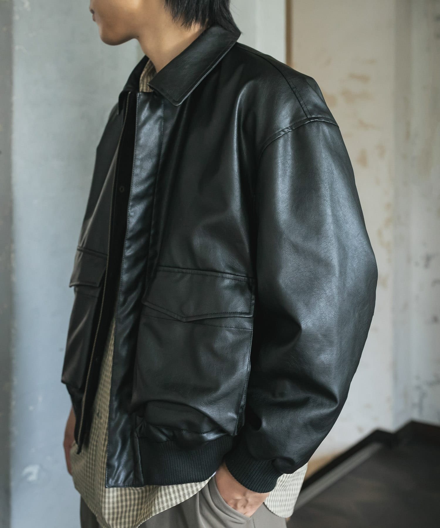 身長：176cm サイズ：L