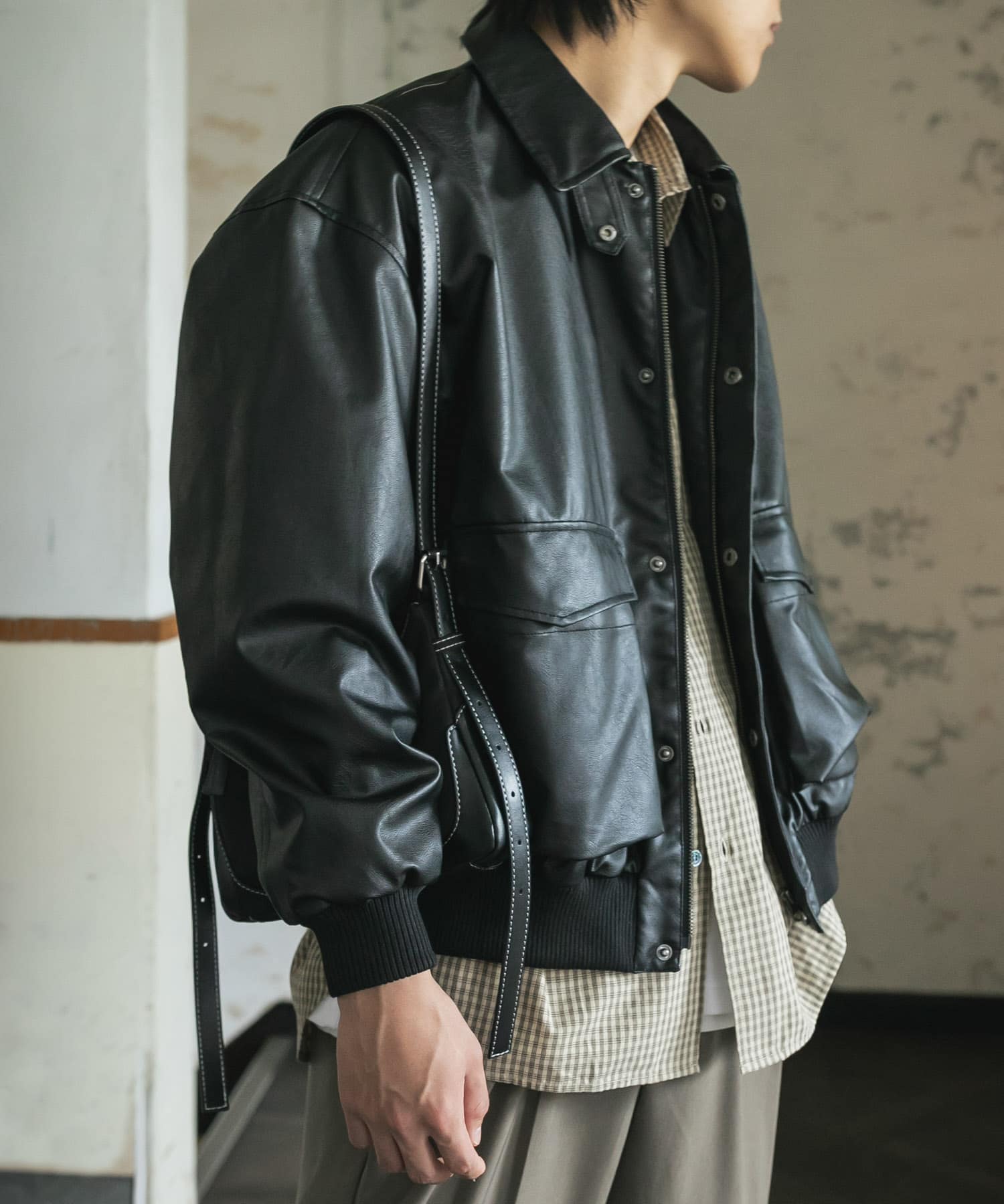 身長：176cm サイズ：L