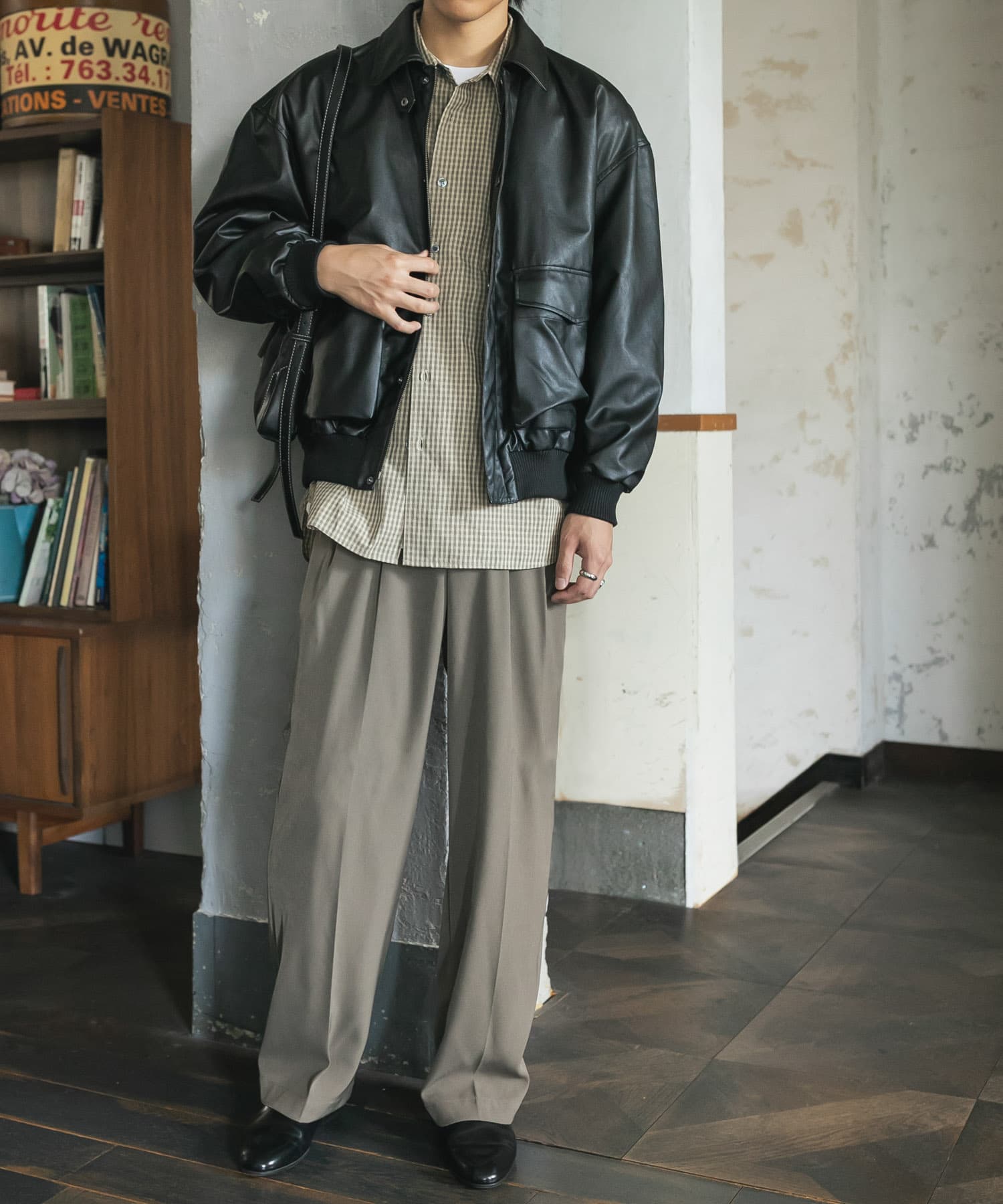 身長：176cm サイズ：L