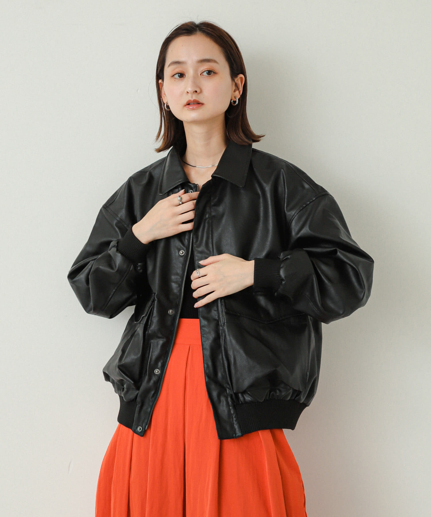 身長：169cm サイズ：L
