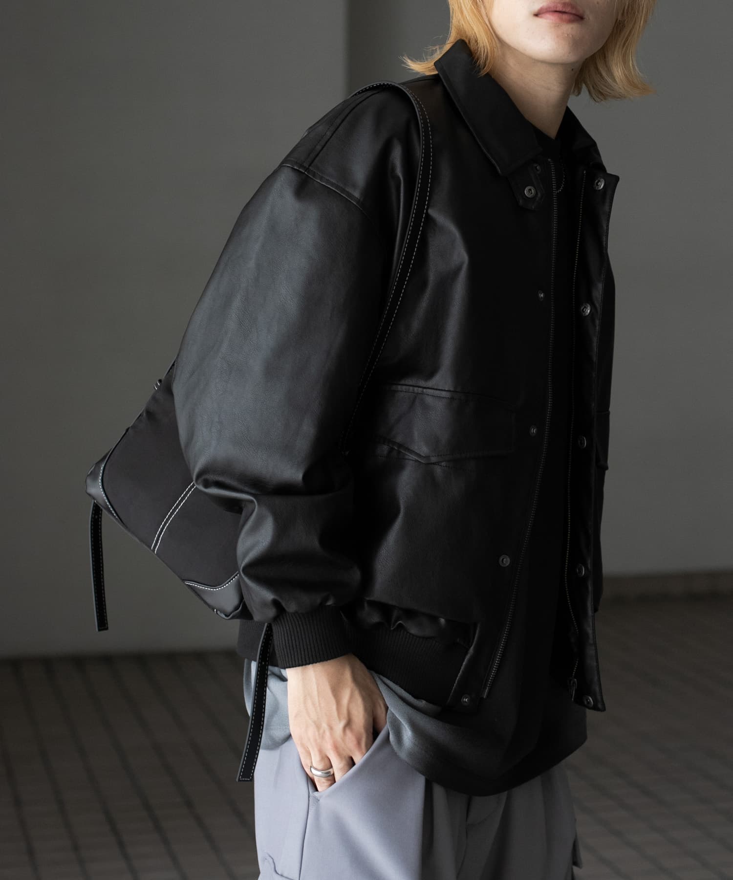 身長：176cm サイズ：L