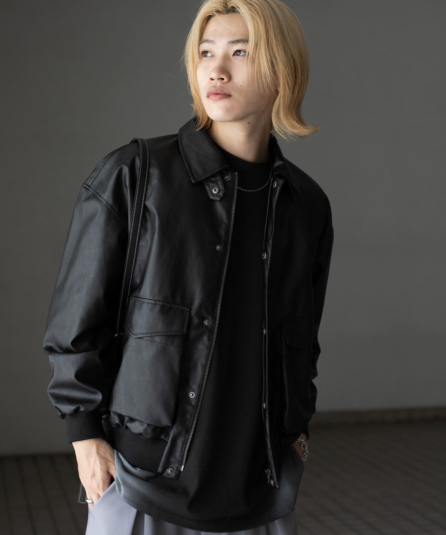 身長：176cm サイズ：L