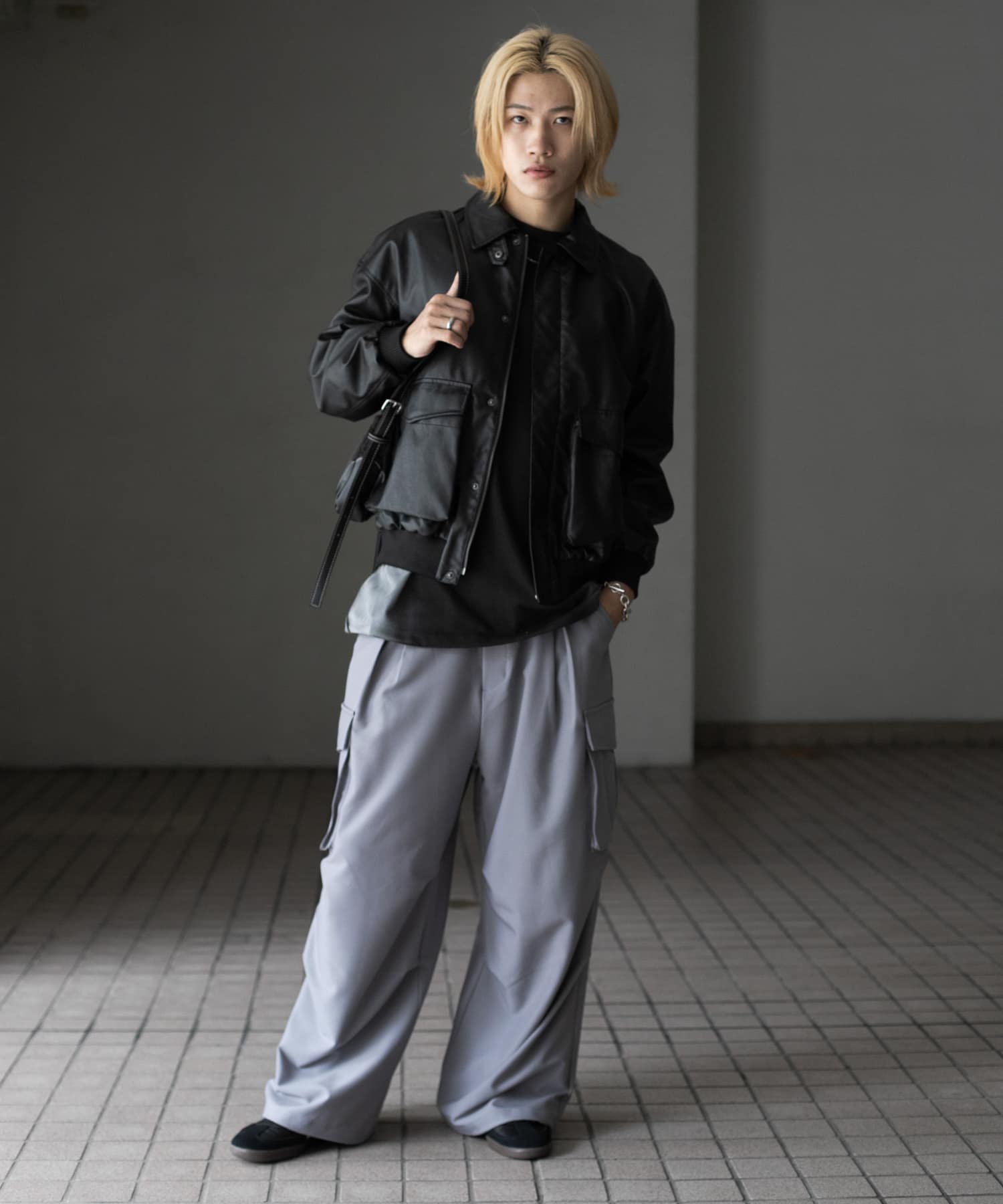 身長：176cm サイズ：L