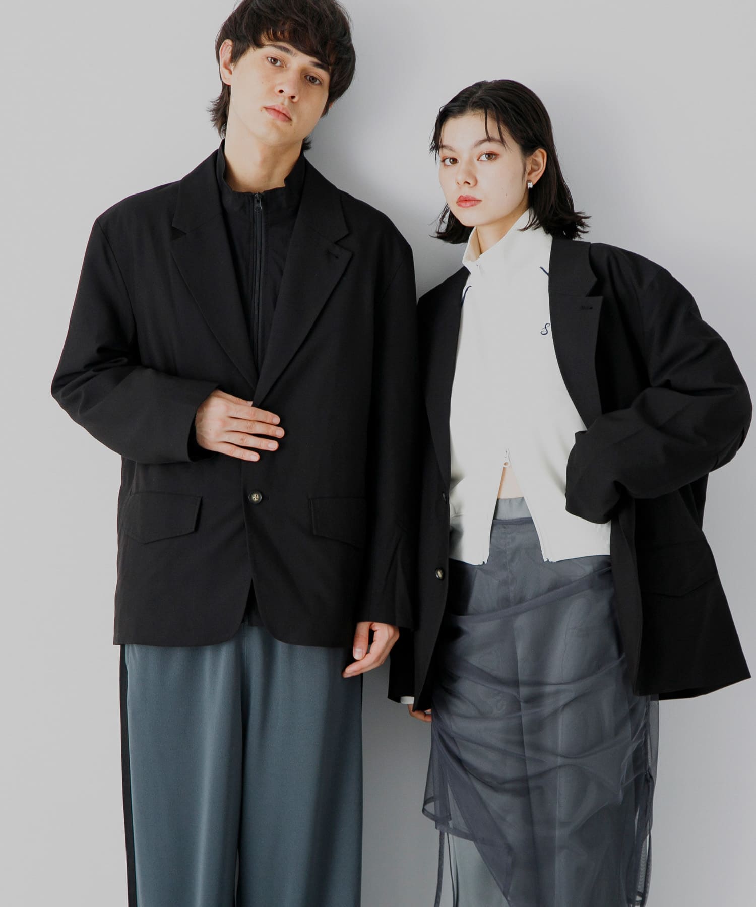 身長：184cm サイズ：L / 身長：168cm サイズ：M