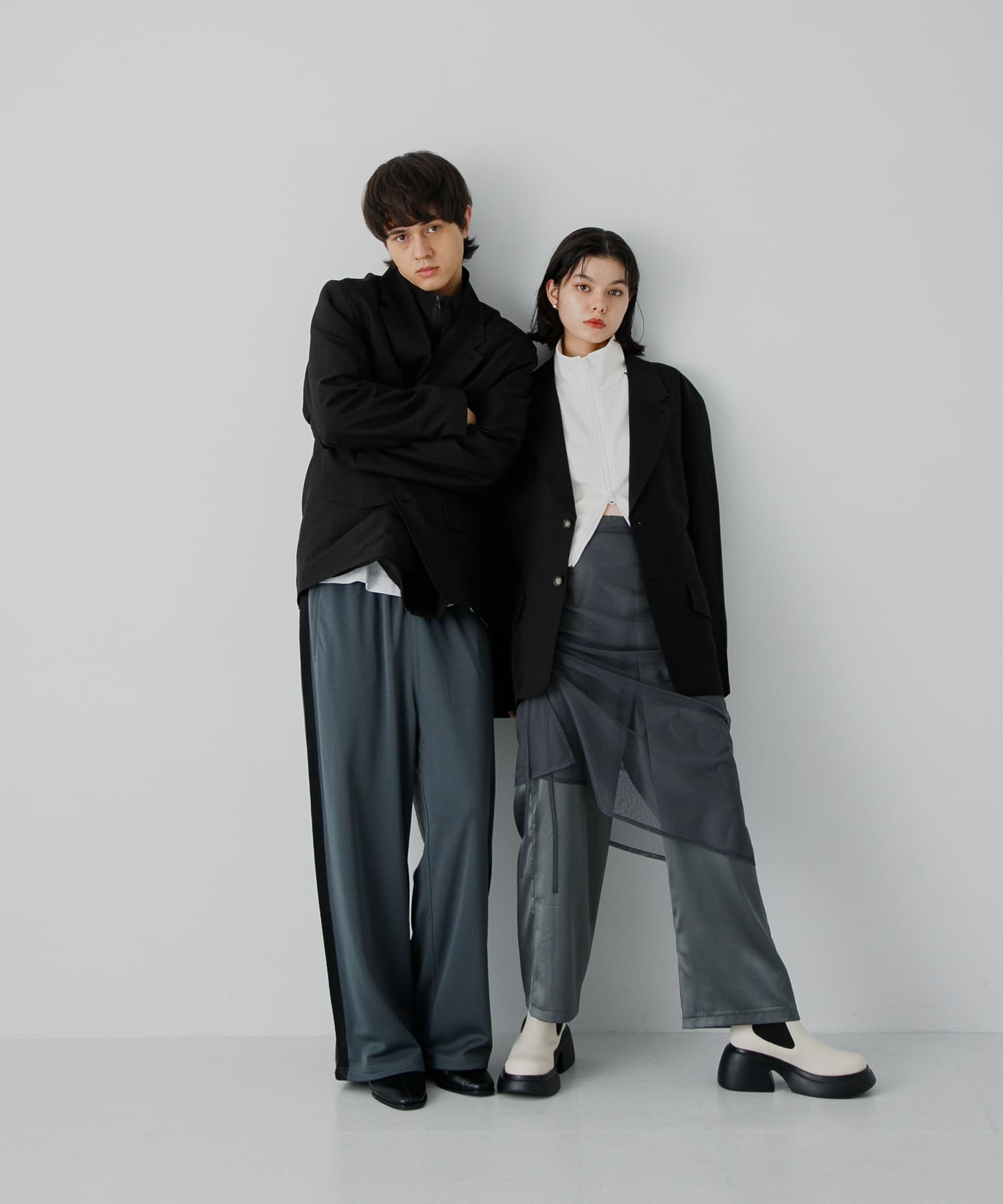 身長：184cm サイズ：L / 身長：168cm サイズ：M