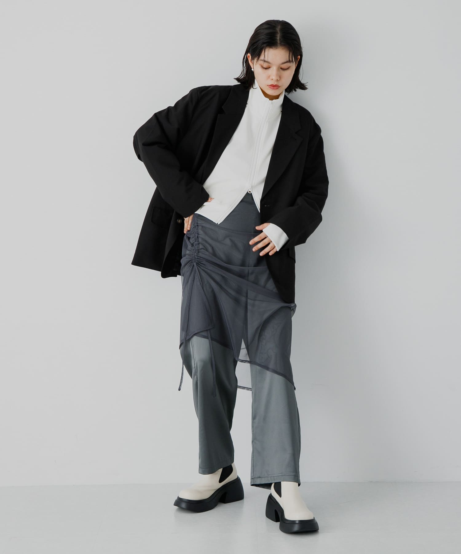 身長：168cm サイズ：M