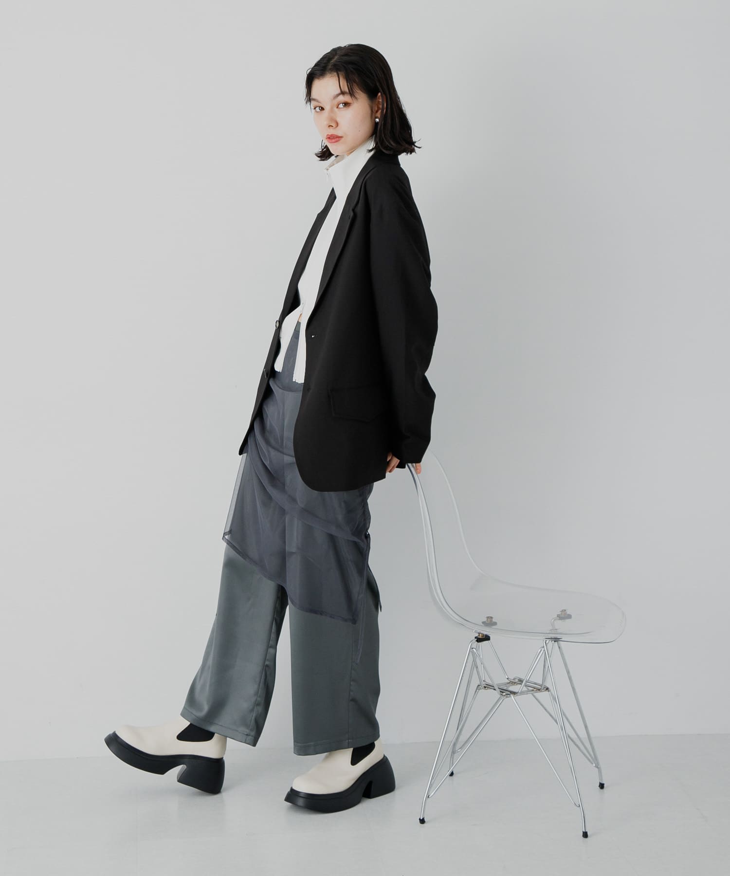 身長：168cm サイズ：M