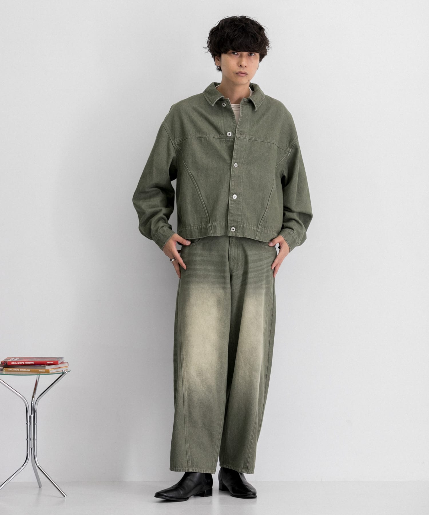 身長：181cm サイズ：L