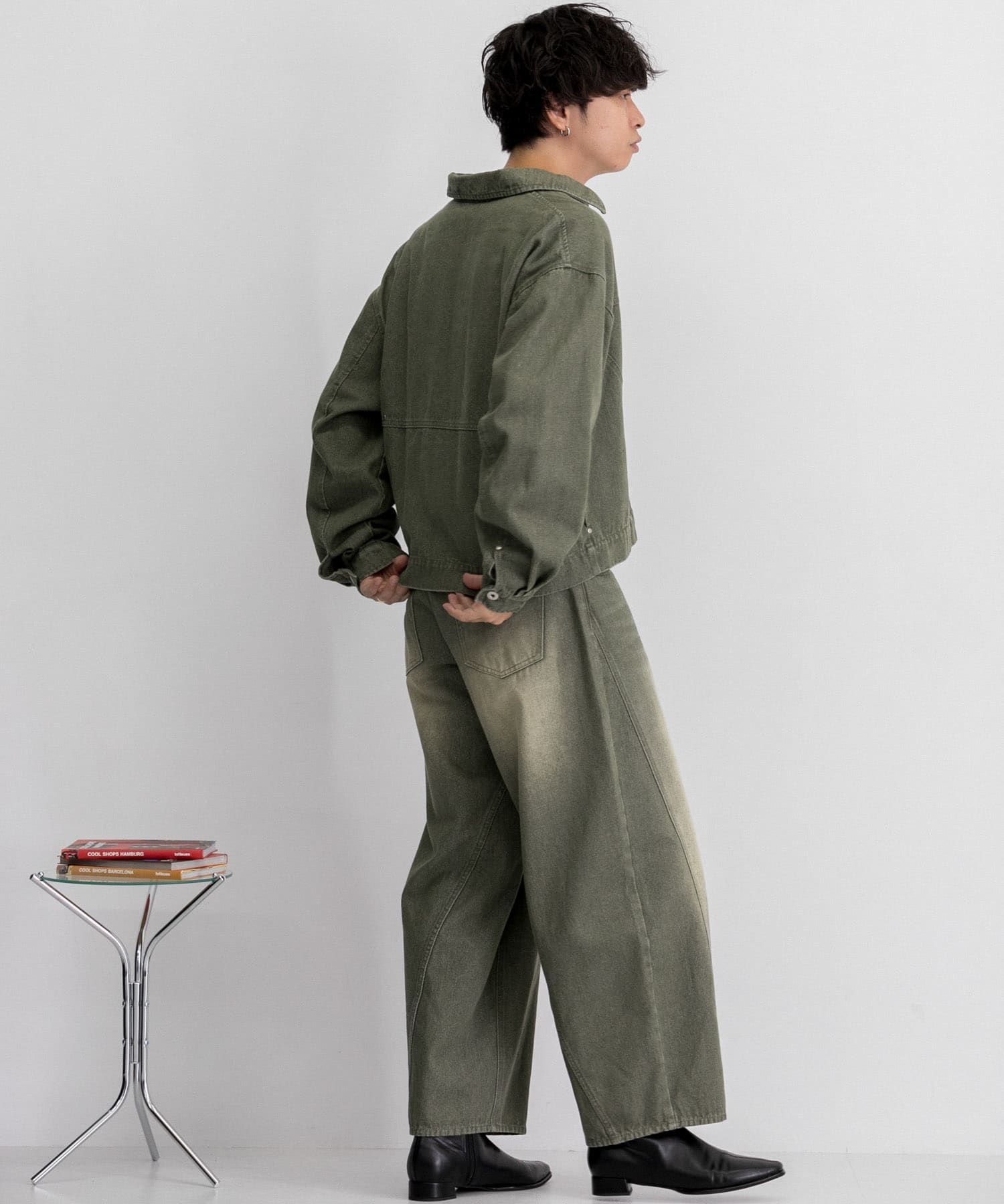 身長：181cm サイズ：L