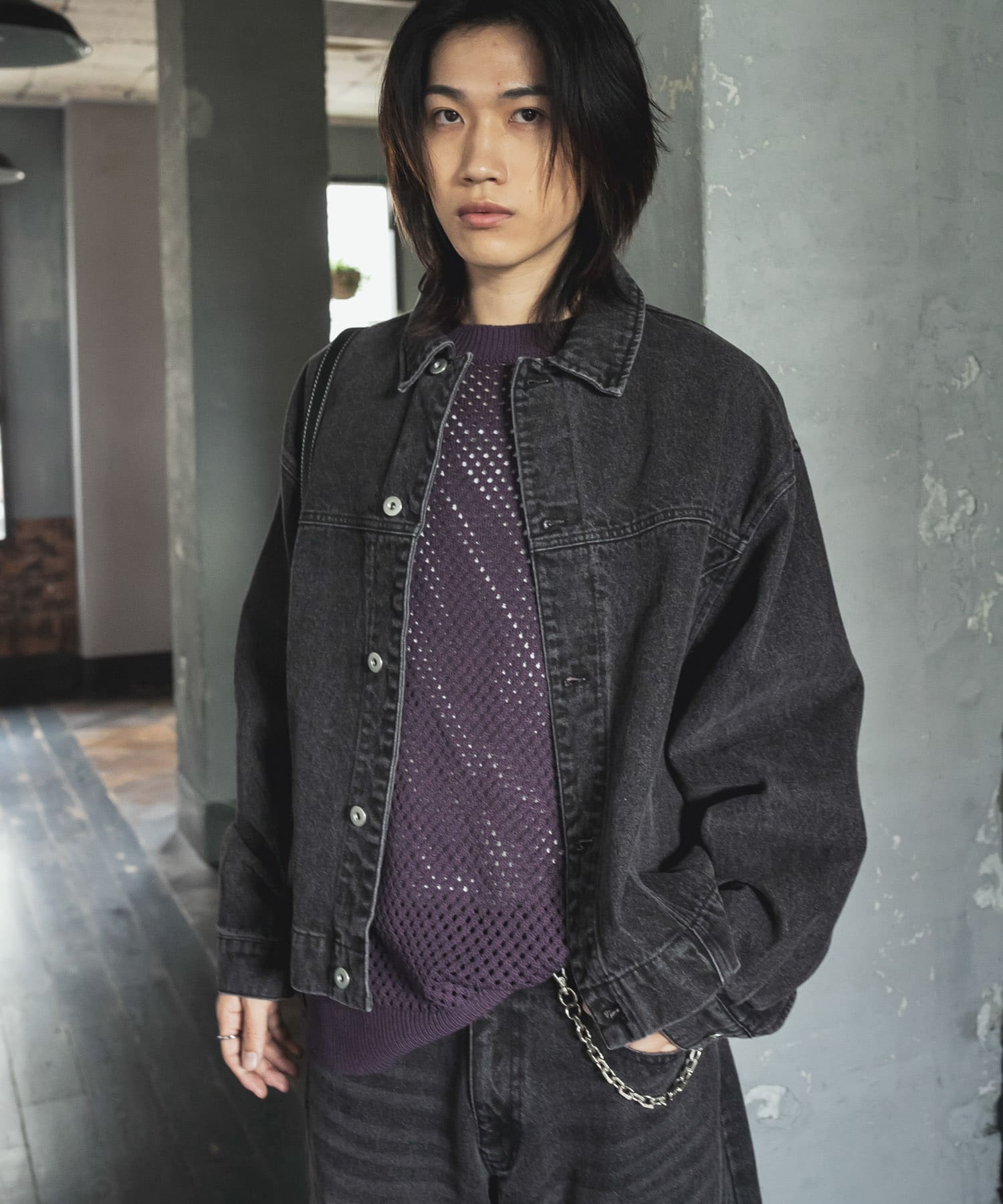 身長：176cm サイズ：L