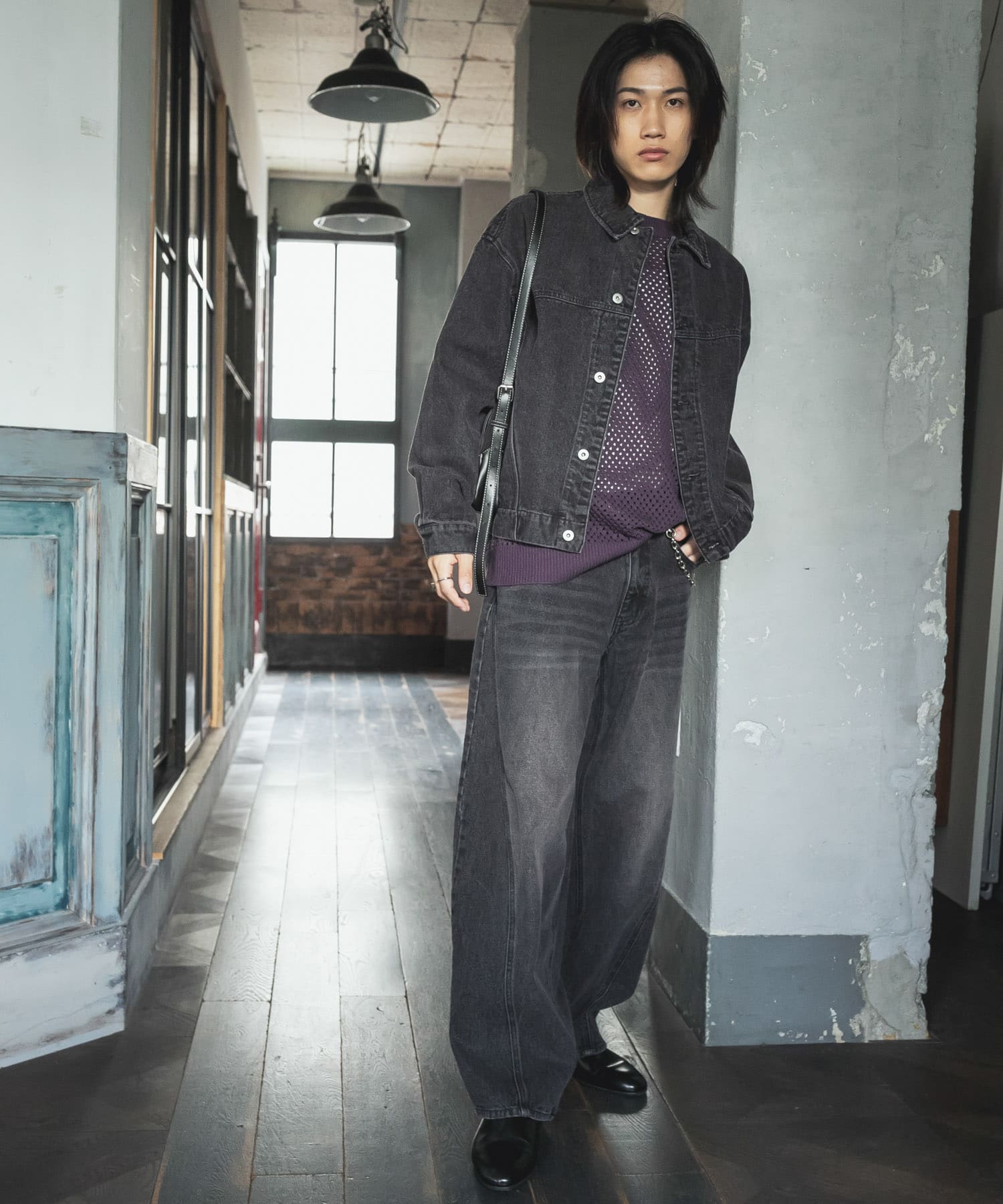 身長：176cm サイズ：L