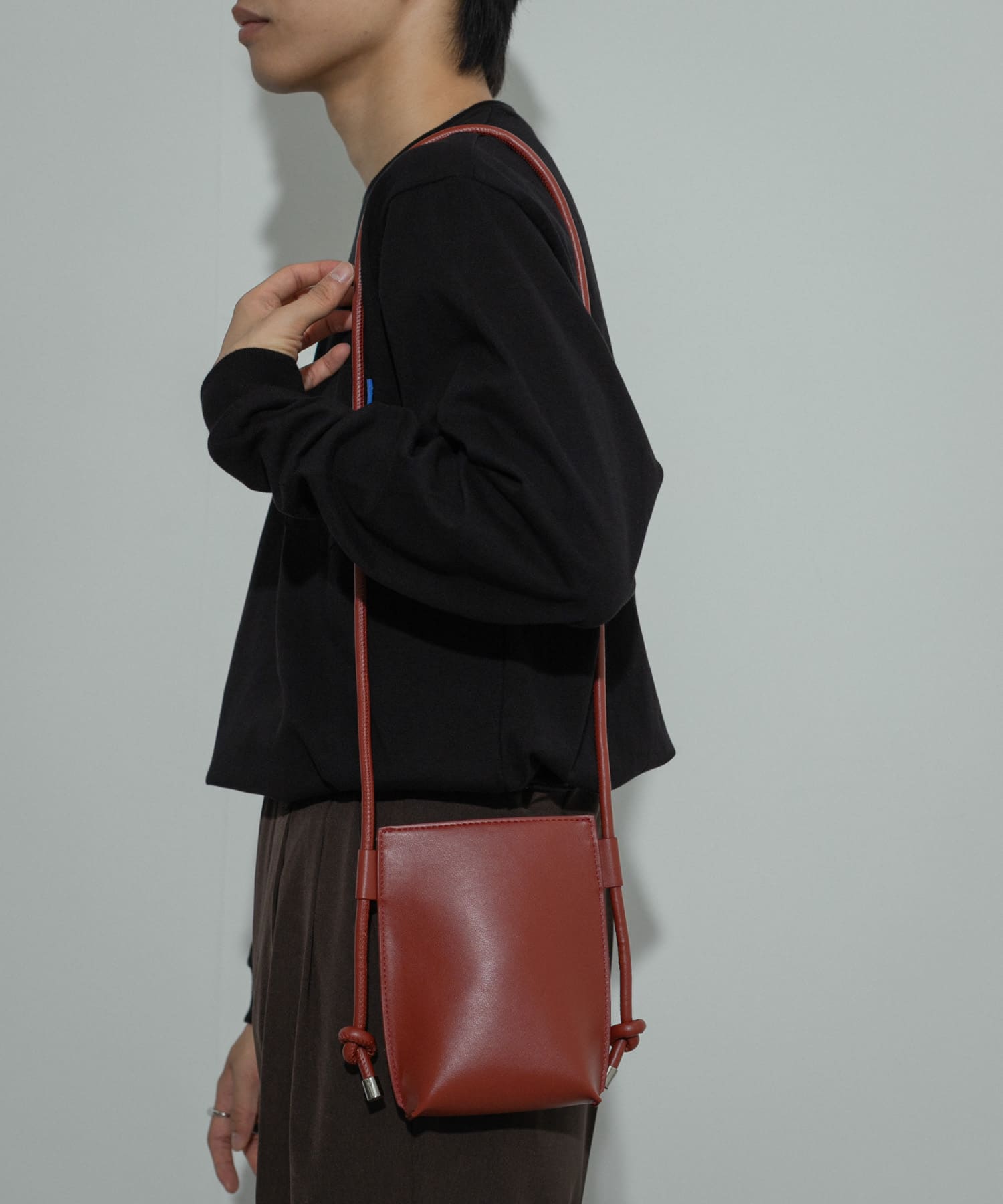 コードショルダーバッグ ORANGE one