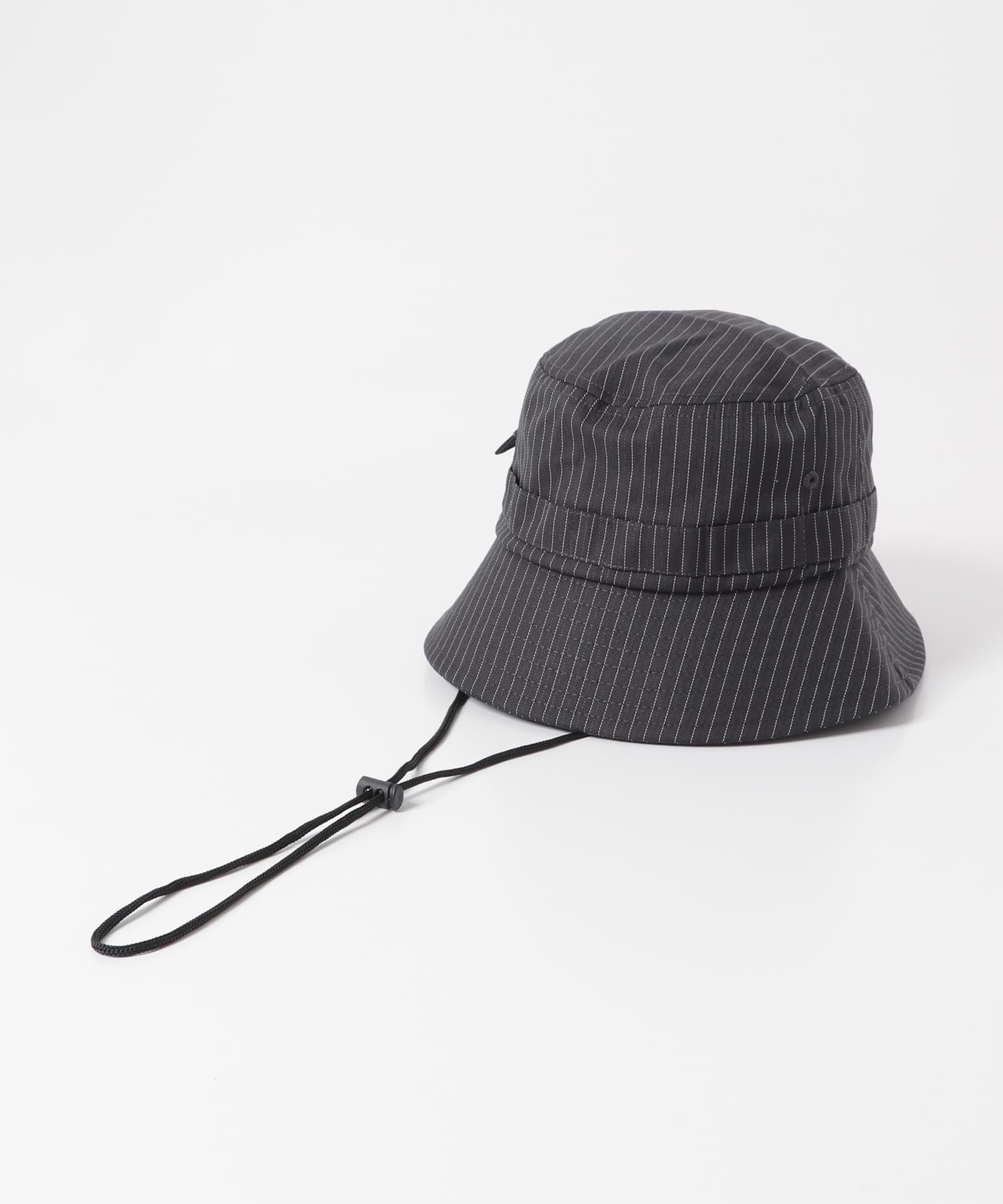 ストライプサファリハット CHARCOAL one