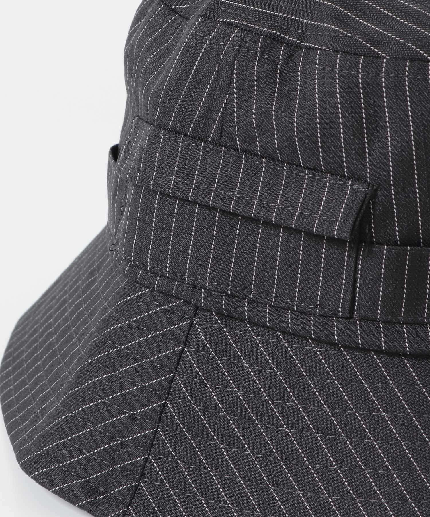 ストライプサファリハット CHARCOAL one