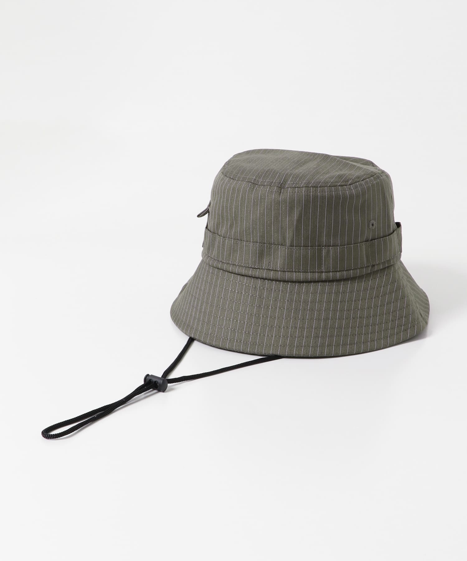 ストライプサファリハット KHAKI one