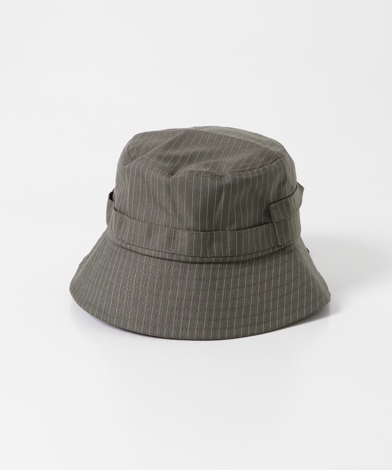 ストライプサファリハット KHAKI one