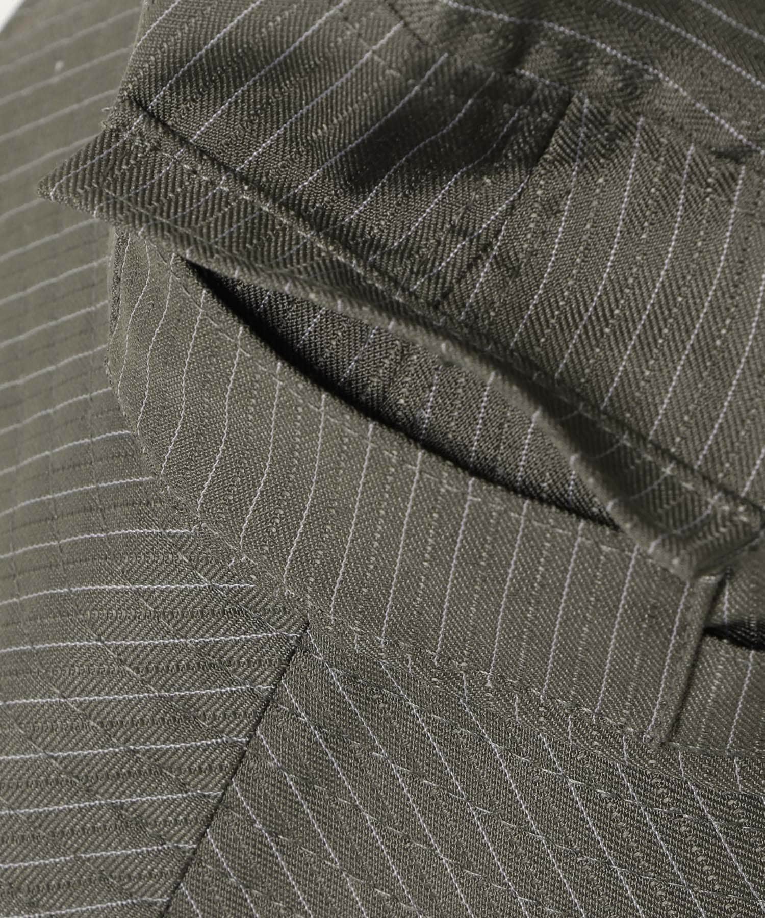 ストライプサファリハット KHAKI one