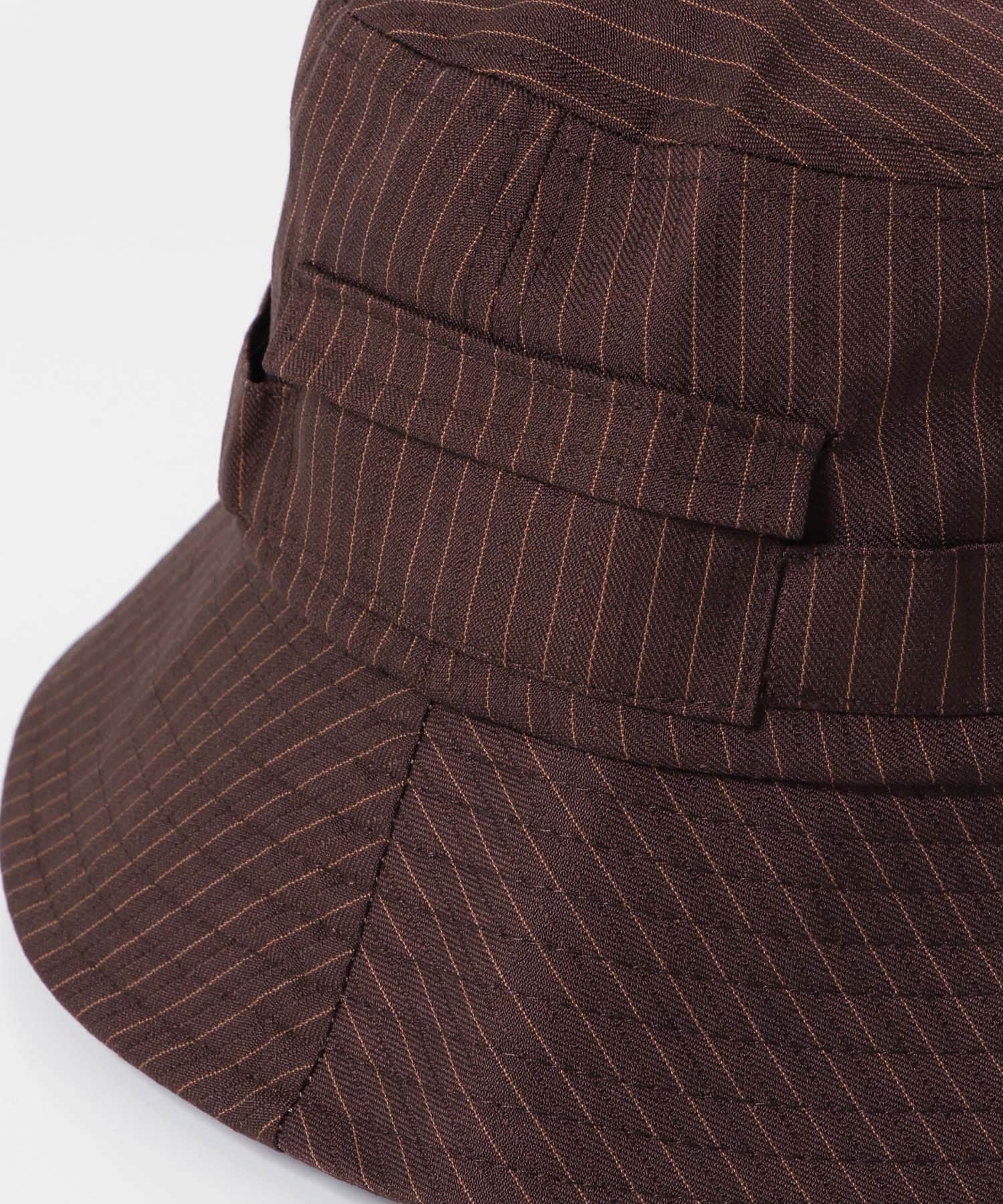 ストライプサファリハット ORANGE one