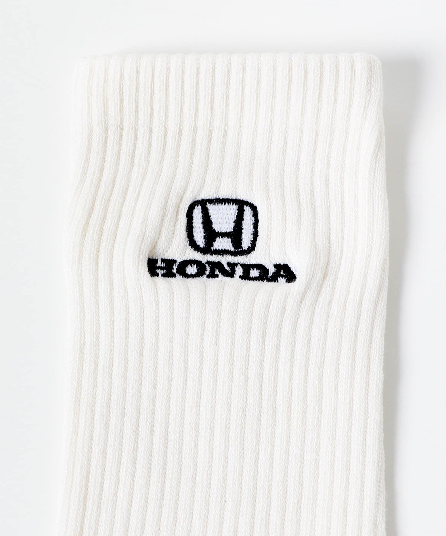 HONDA Logo Socks WHITE 25-27