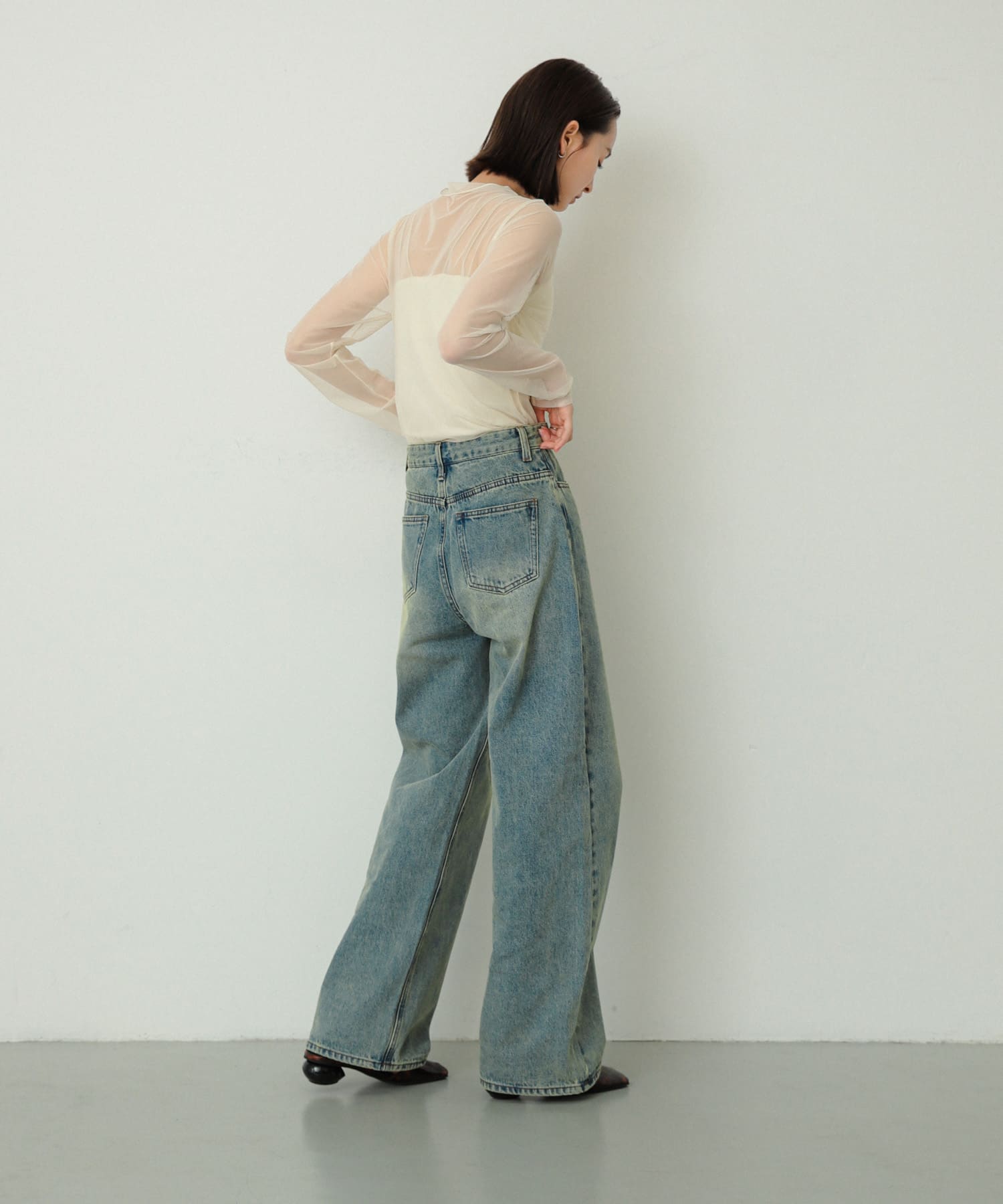 身長：169cm サイズ：one