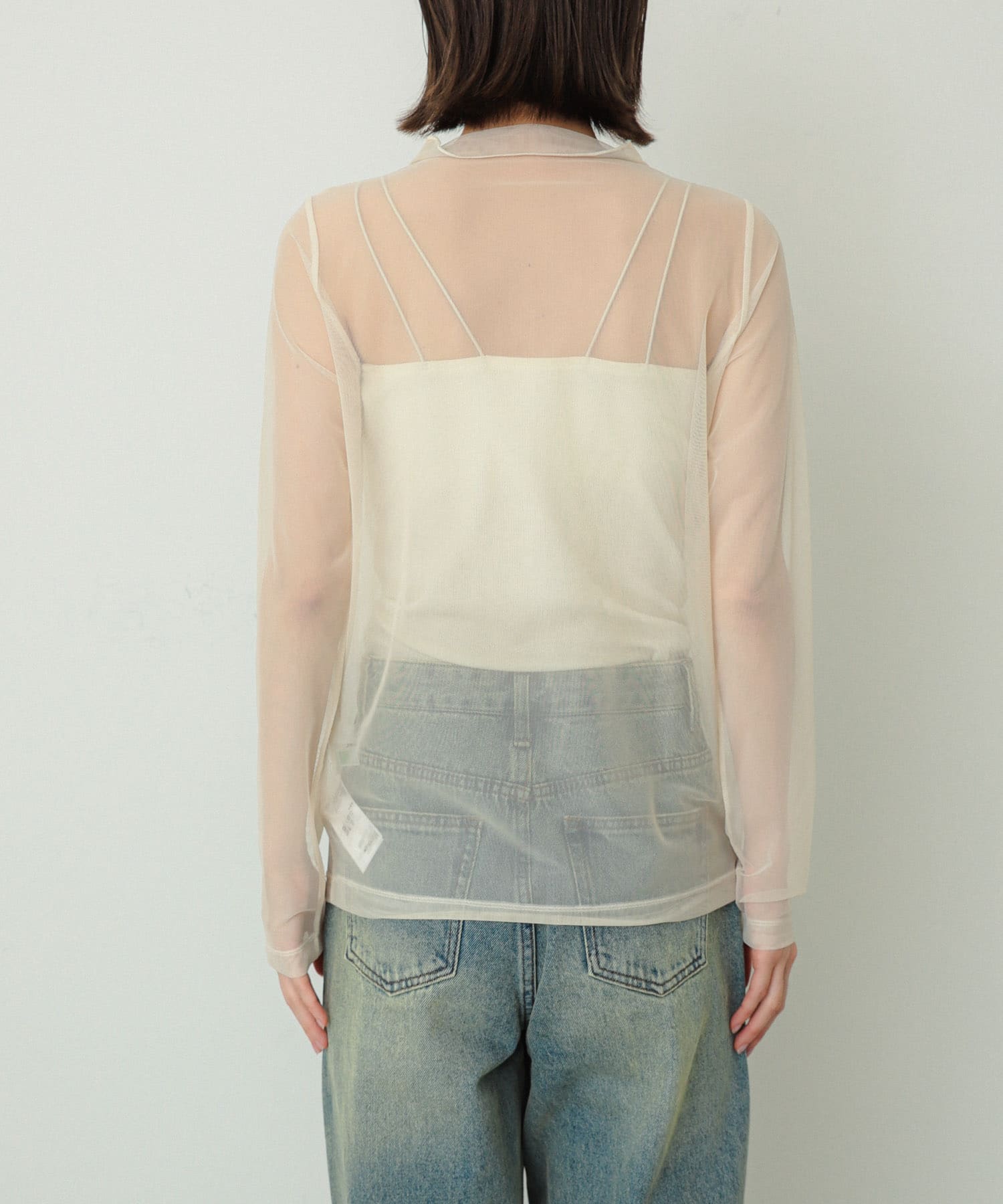 身長：169cm サイズ：one