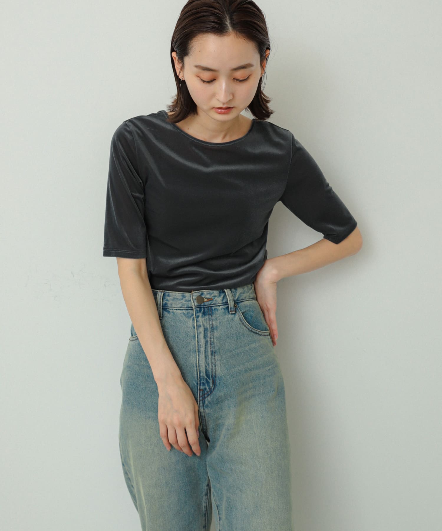 身長：169cm サイズ：one
