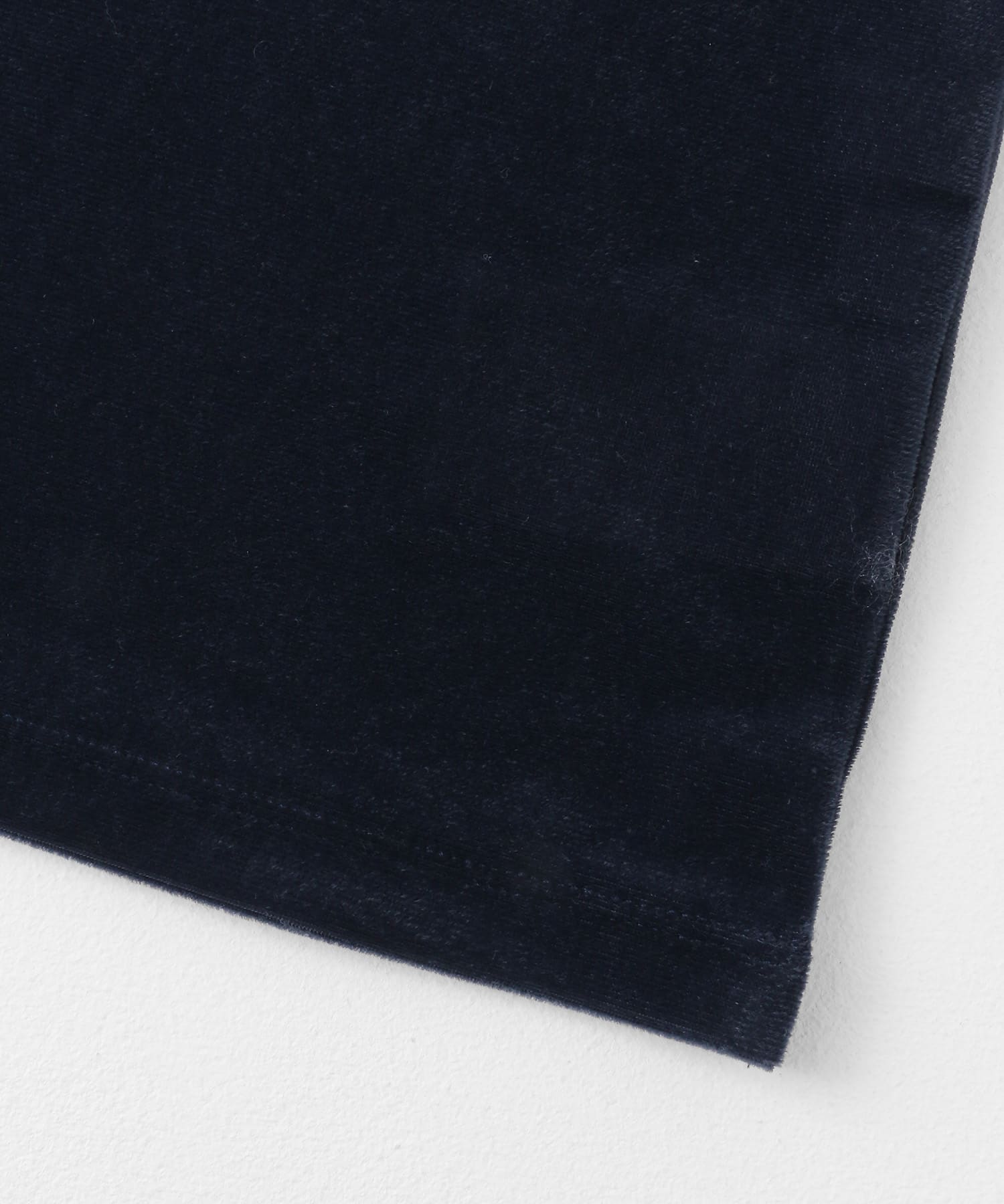 シアーベロアTシャツ(半袖) NAVY one