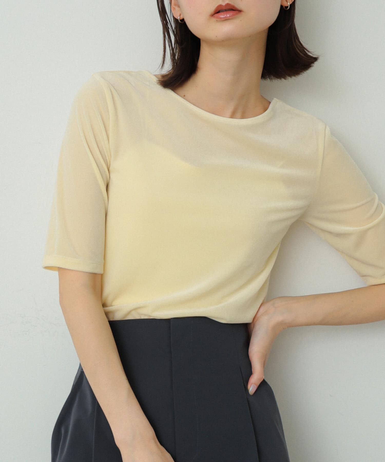 身長：169cm サイズ：one