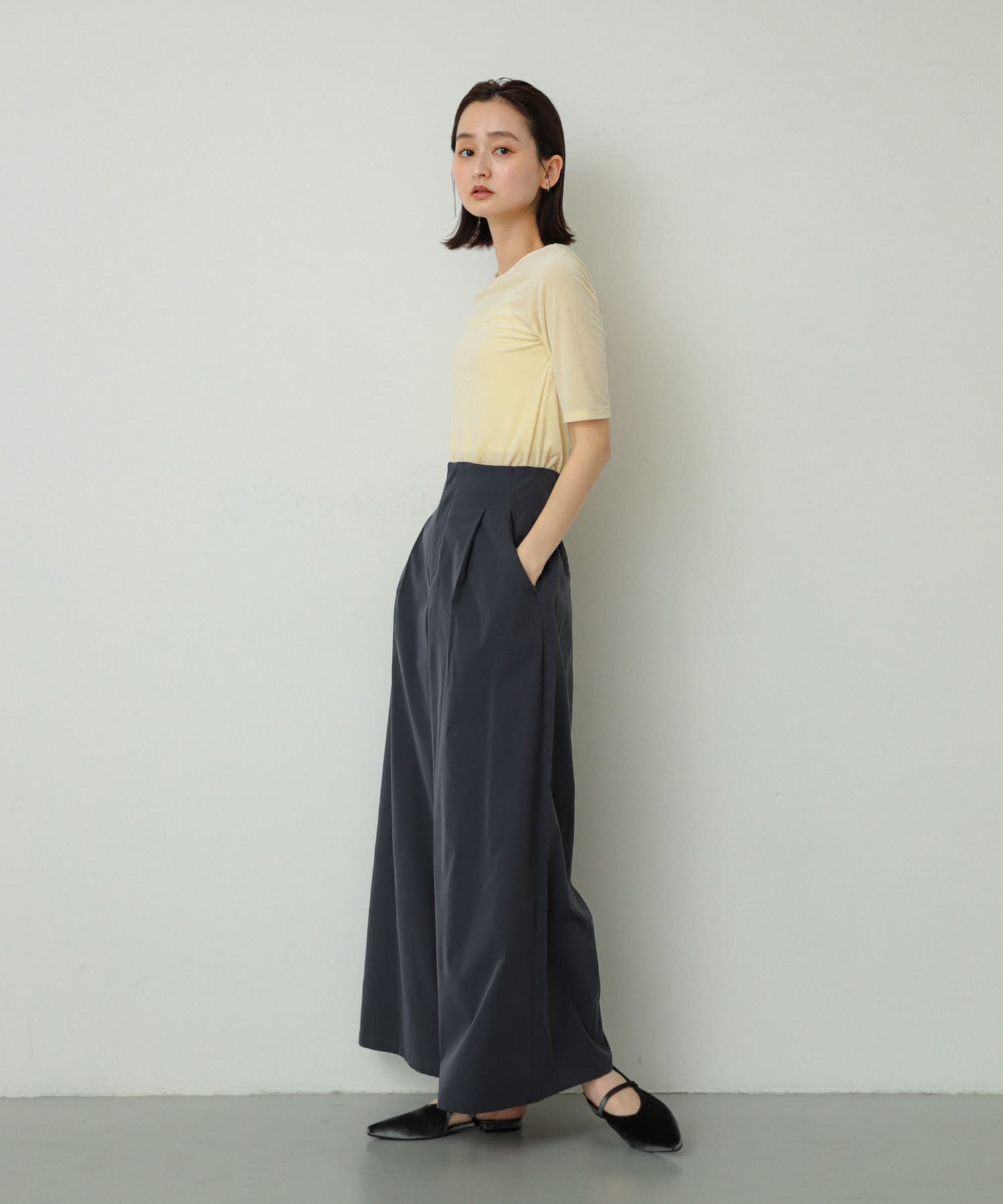 身長：169cm サイズ：one