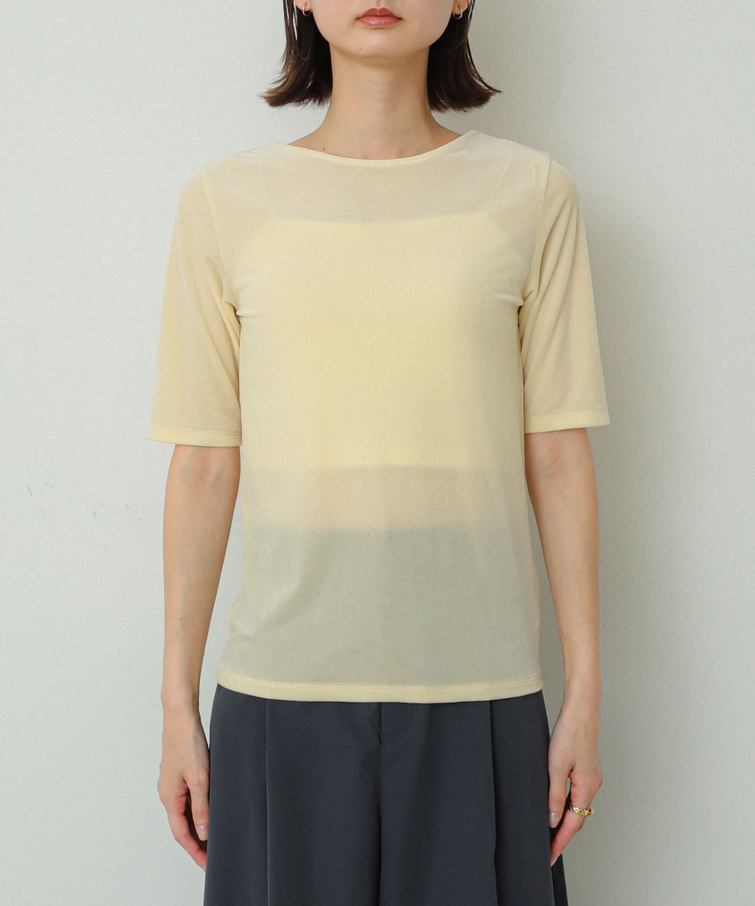 身長：169cm サイズ：one