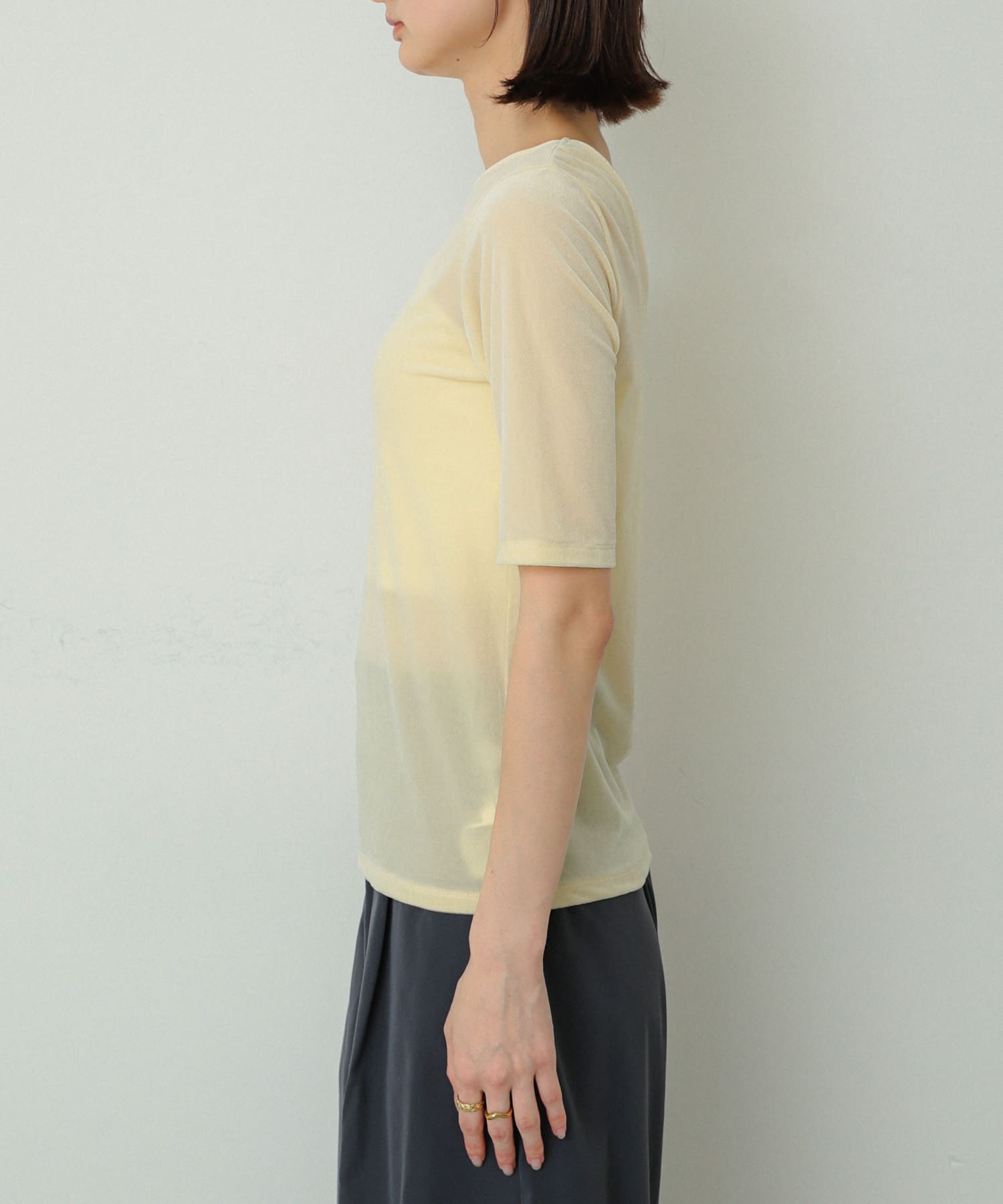 身長：169cm サイズ：one