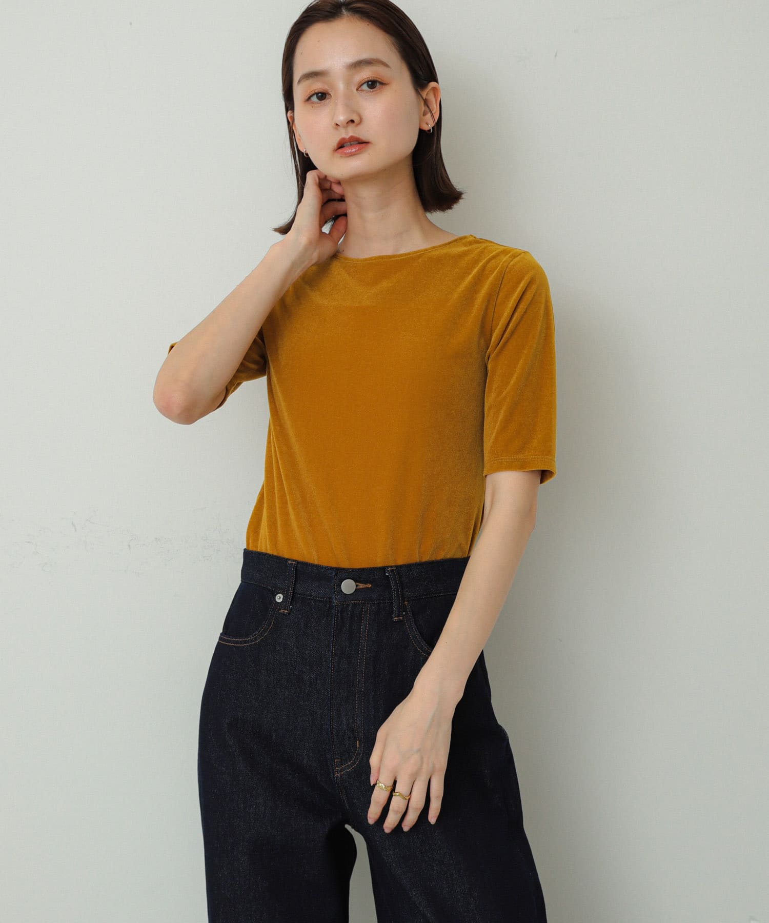 身長：169cm サイズ：one