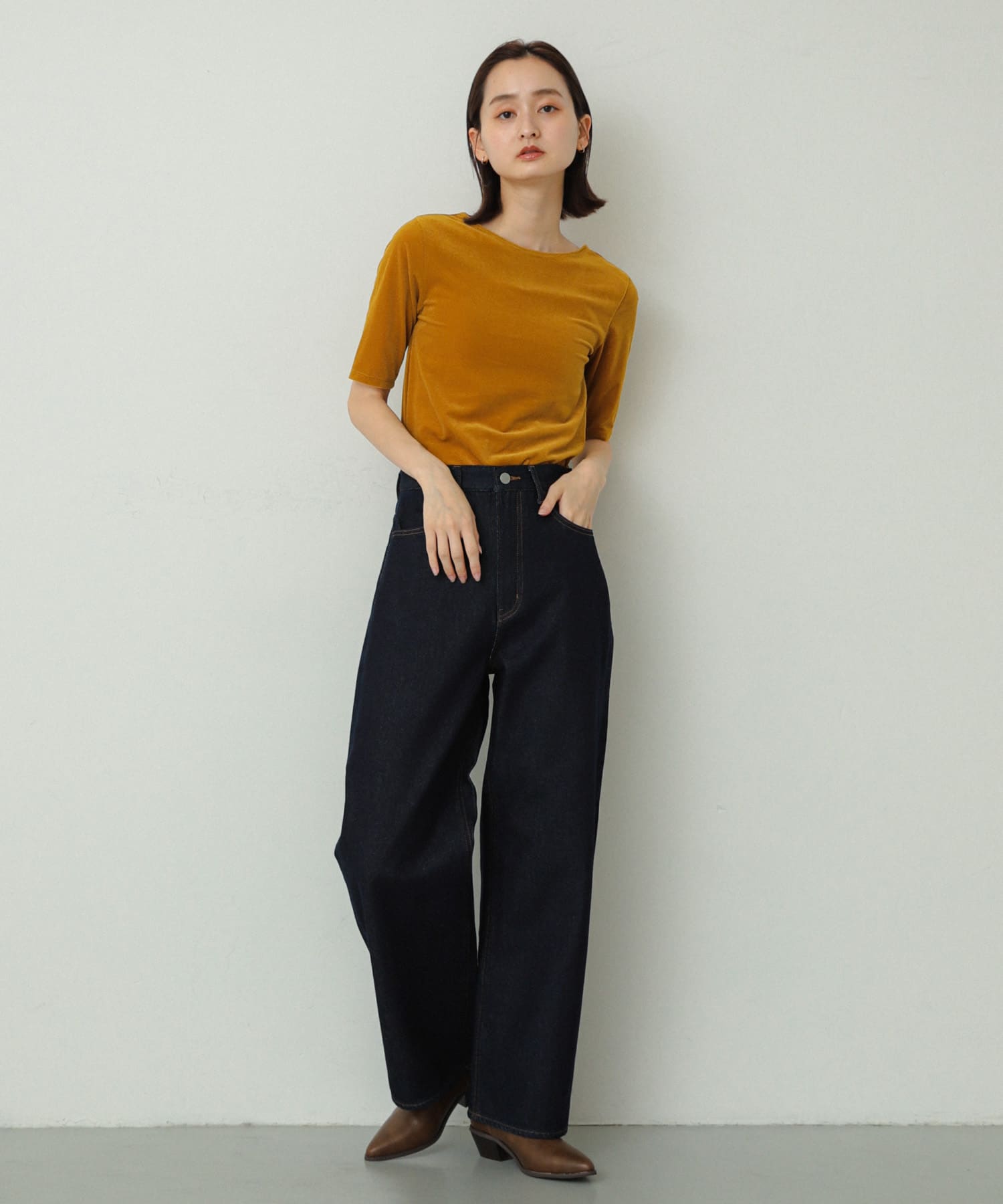 身長：169cm サイズ：one