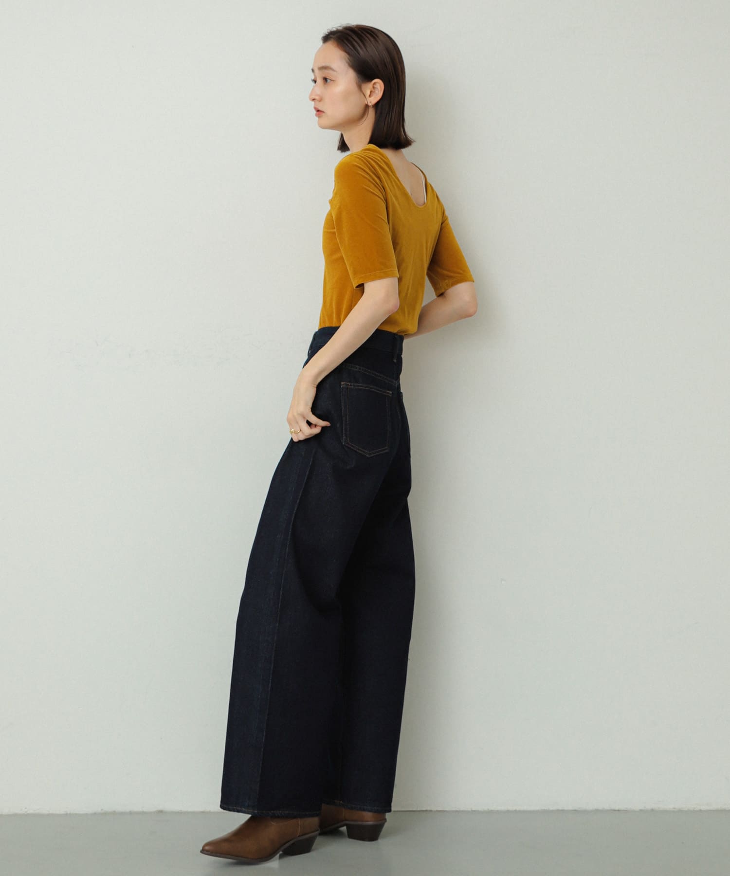 身長：169cm サイズ：one