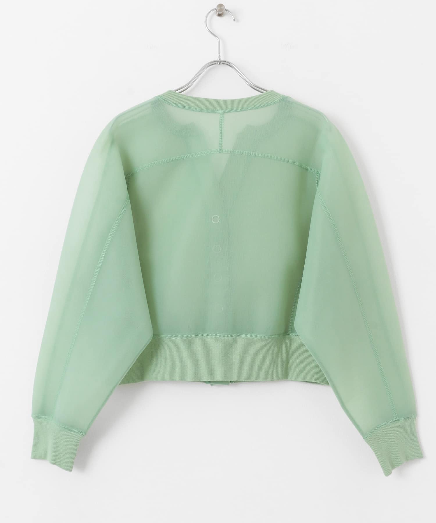 シアーダンボールカーディガン MINT one