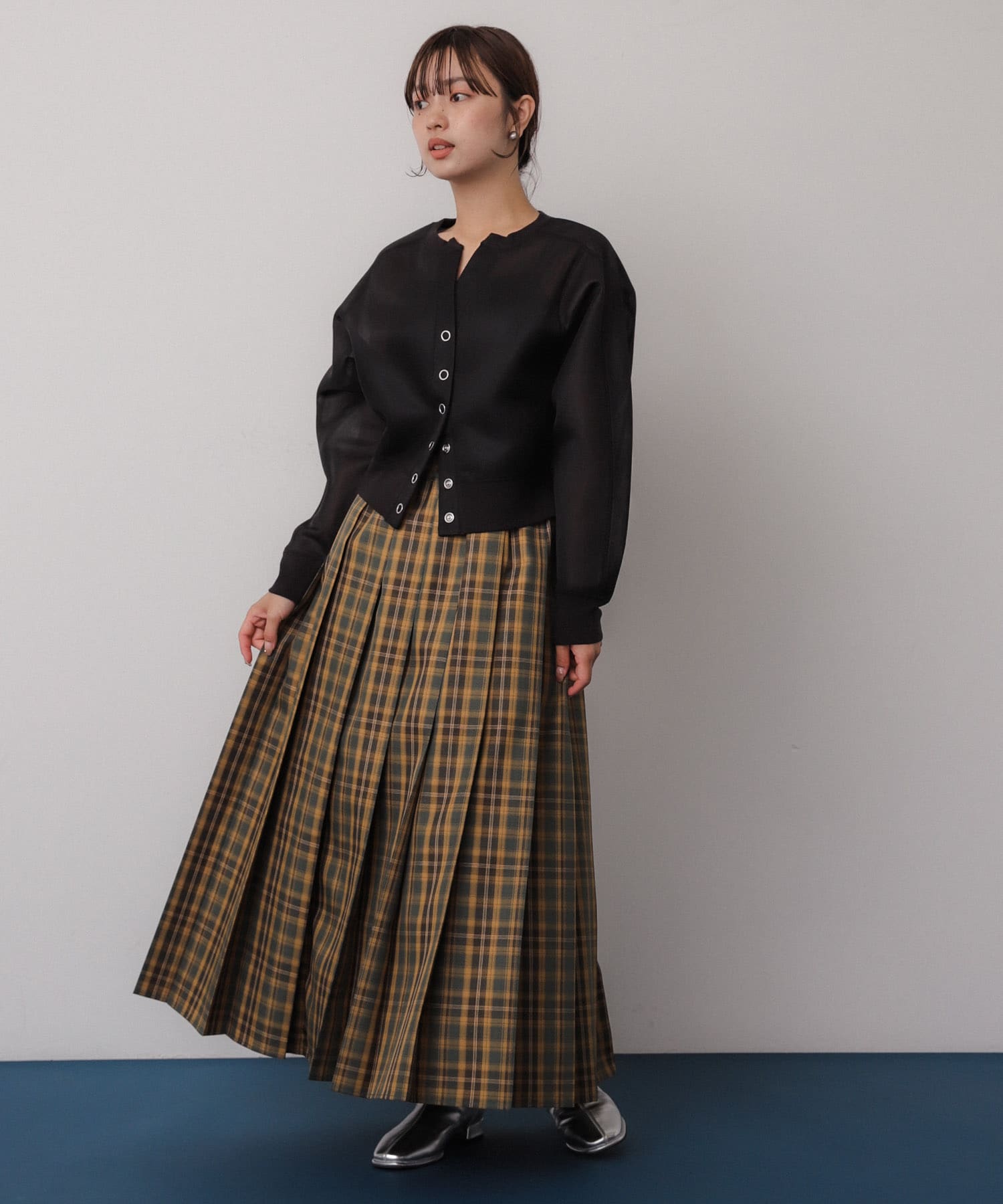 身長：158cm サイズ：one